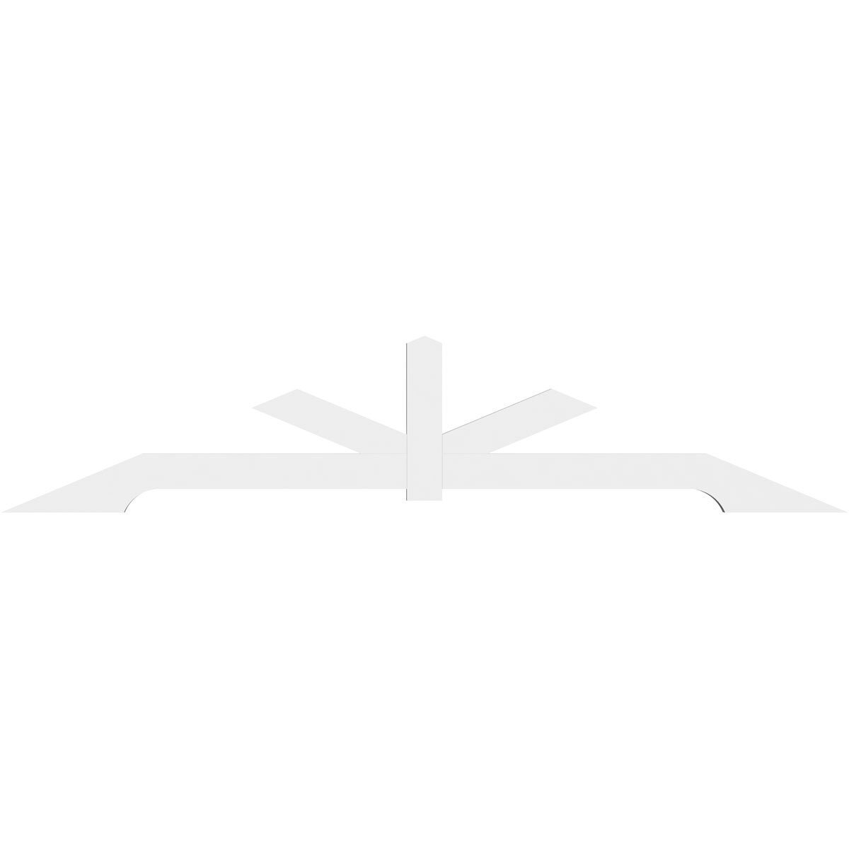 Ekena Millwork GBP096X20X0204VAN00 Exterior-Brackets-Braces - View #2