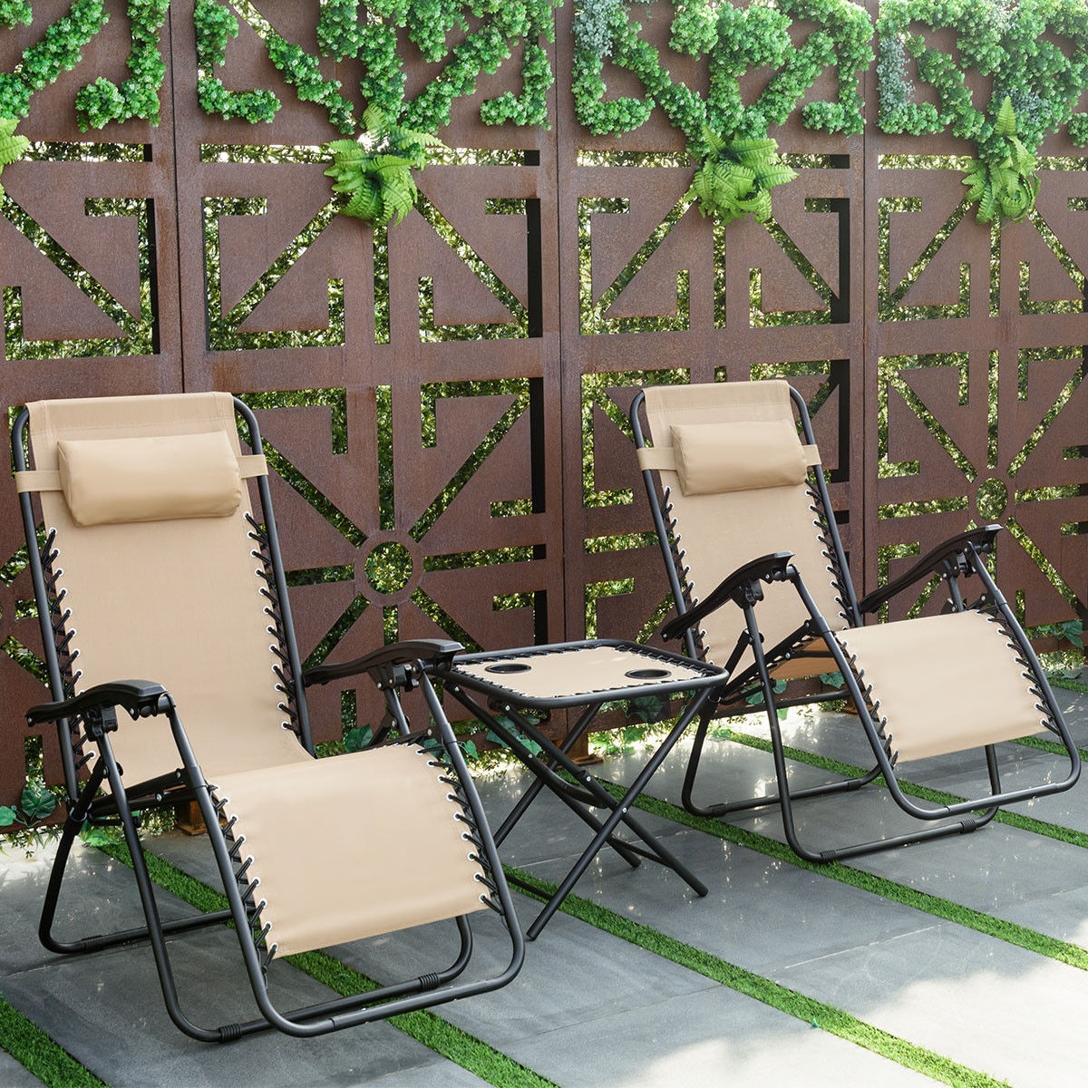Forclover HYFE-3475CF Patio-Chairs - View #3