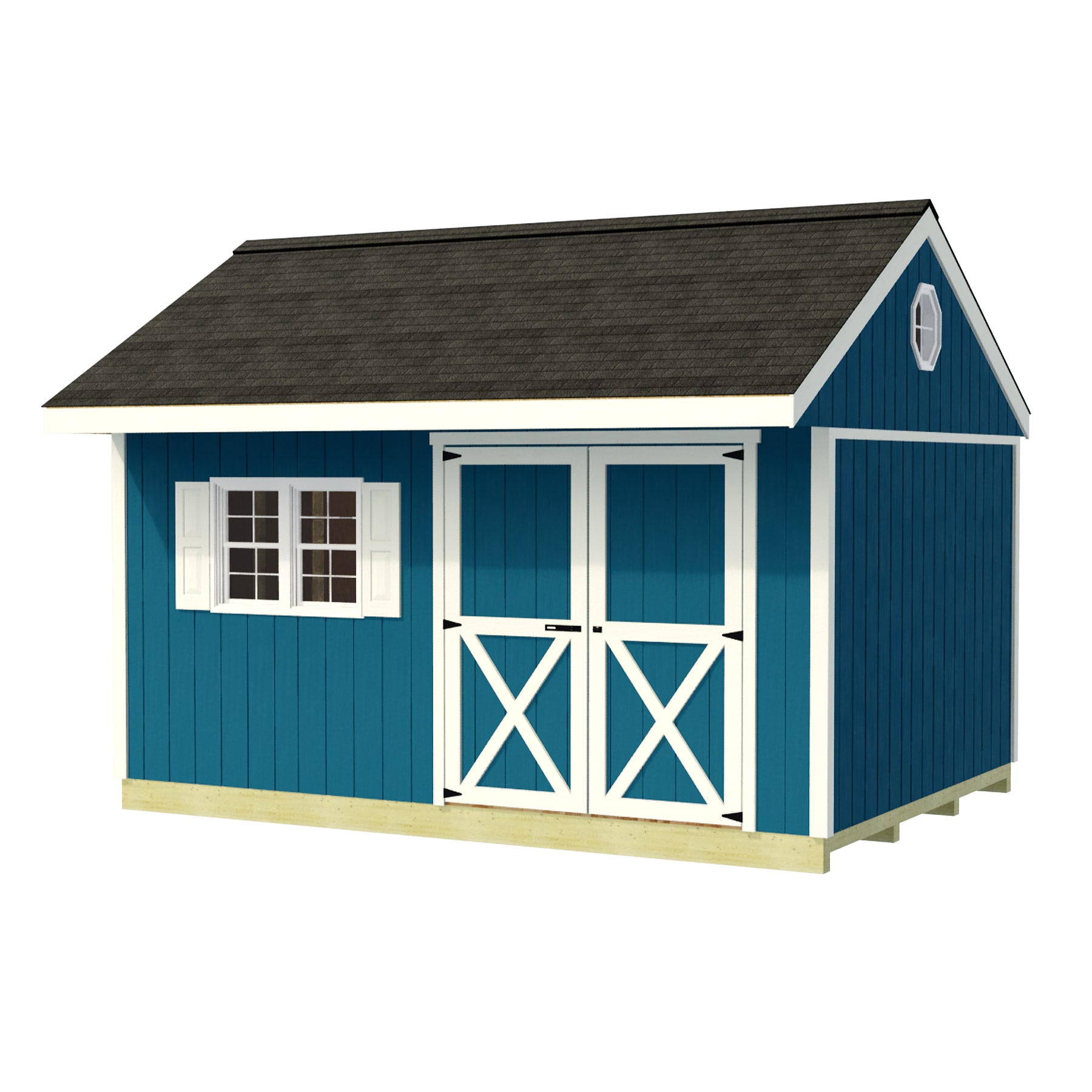 Best Barns NORTHWOOD1014DF Wood-Storage-Buildings - View #3