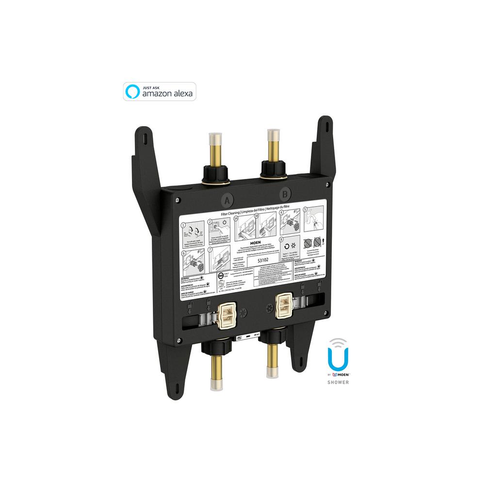 Moen S3102 U by 1/2-in ID 1/2-in OD Copper Thermostatic mixing valve