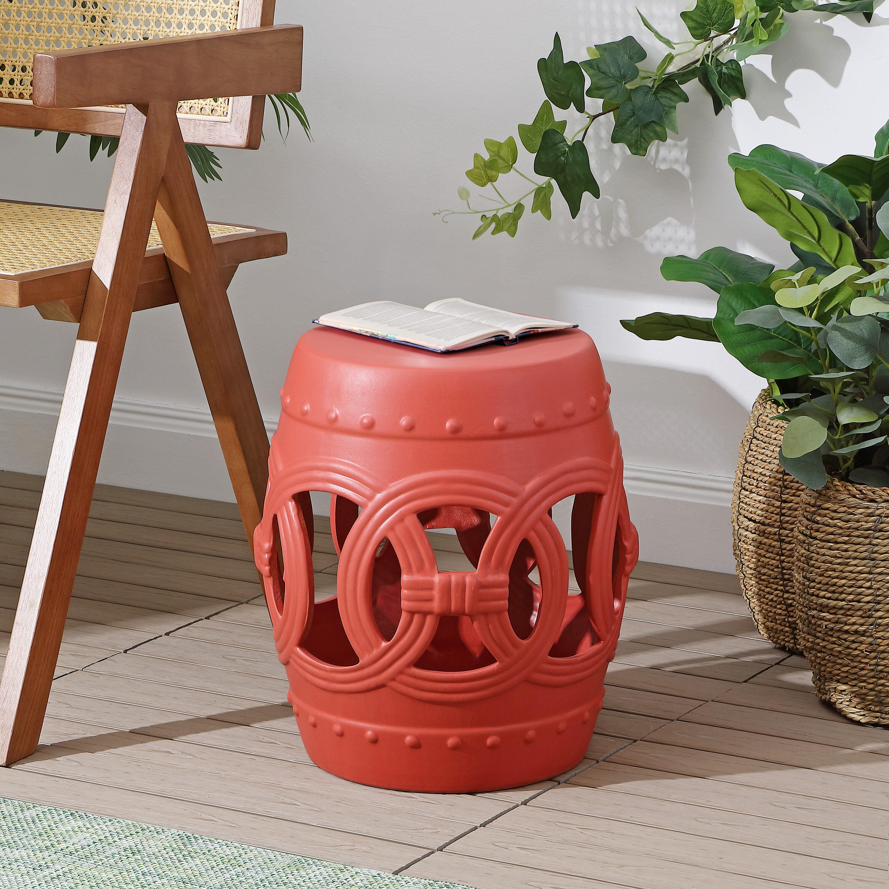 JONATHAN  Y TBL1022G Garden-Stools - View #2