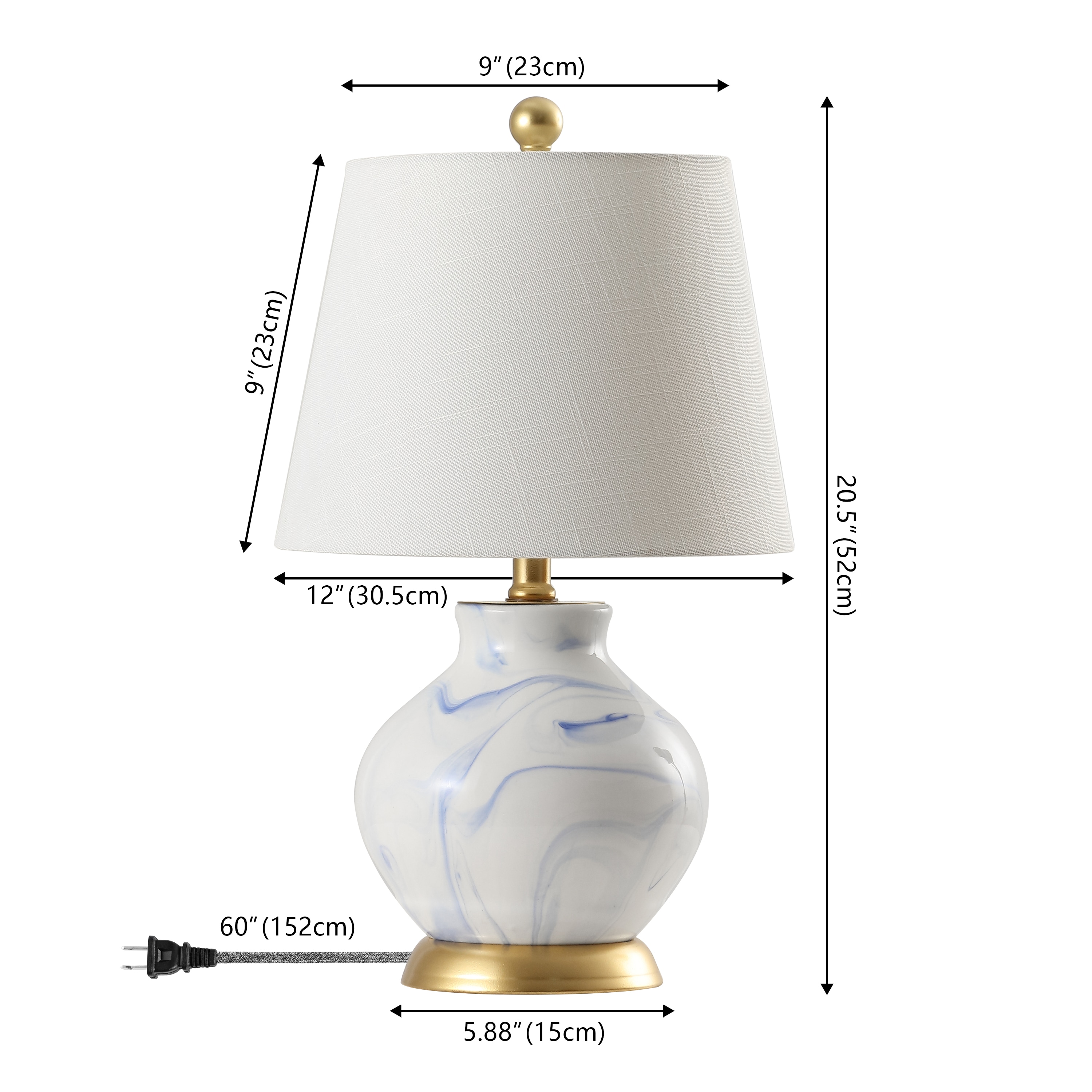 JONATHAN  Y JYL3007A Table-Lamps - View #4