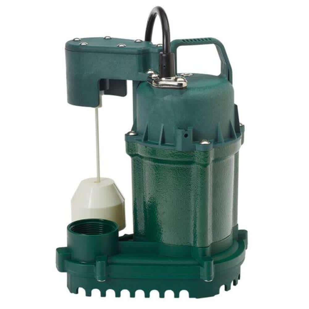 Zoeller M73 Sump Pump with 9-ft Cord