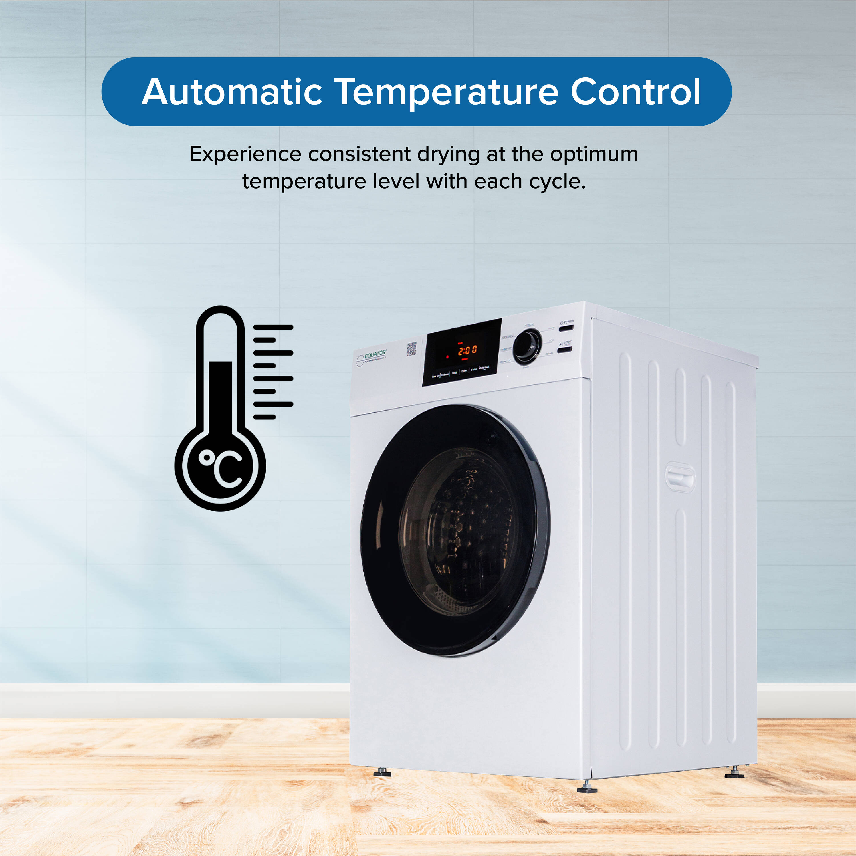 Equator Advanced Appliances EW 835 + ED 880 Combo-Washer-And-Dryer - View #16