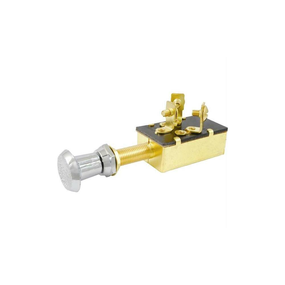  ZX9CW52334 Push and Pull Switch- Three-Position- Off-On-On