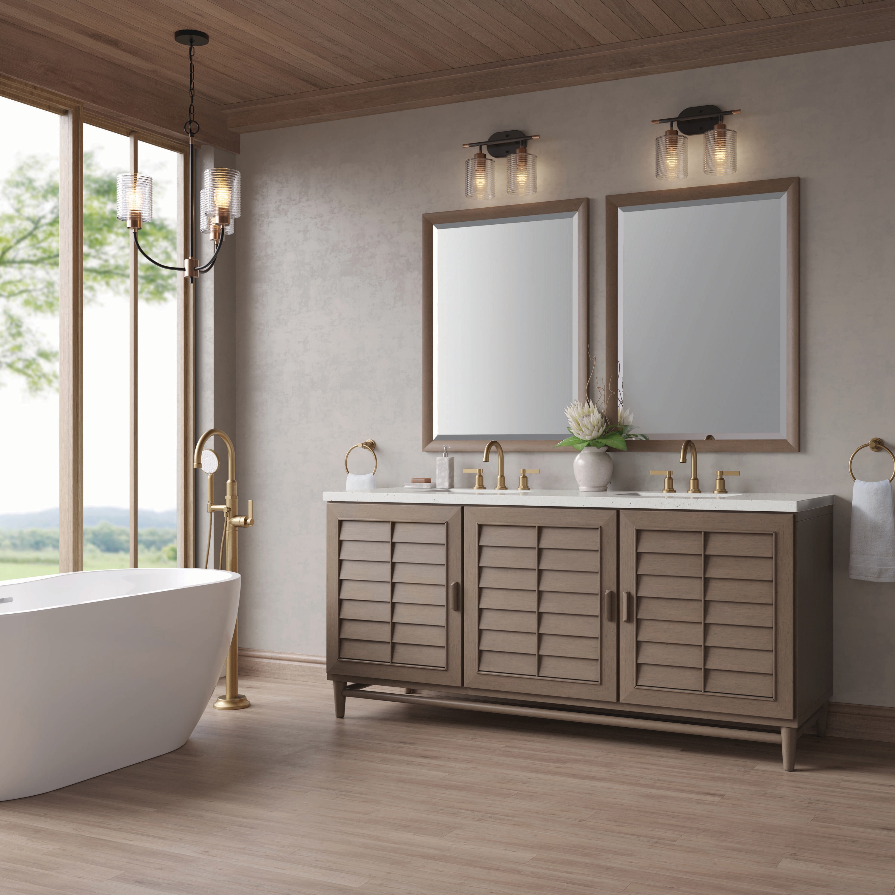 James Martin Vanities 620-V72-WW-3LDL Bath-Vanity-Combo - View #3