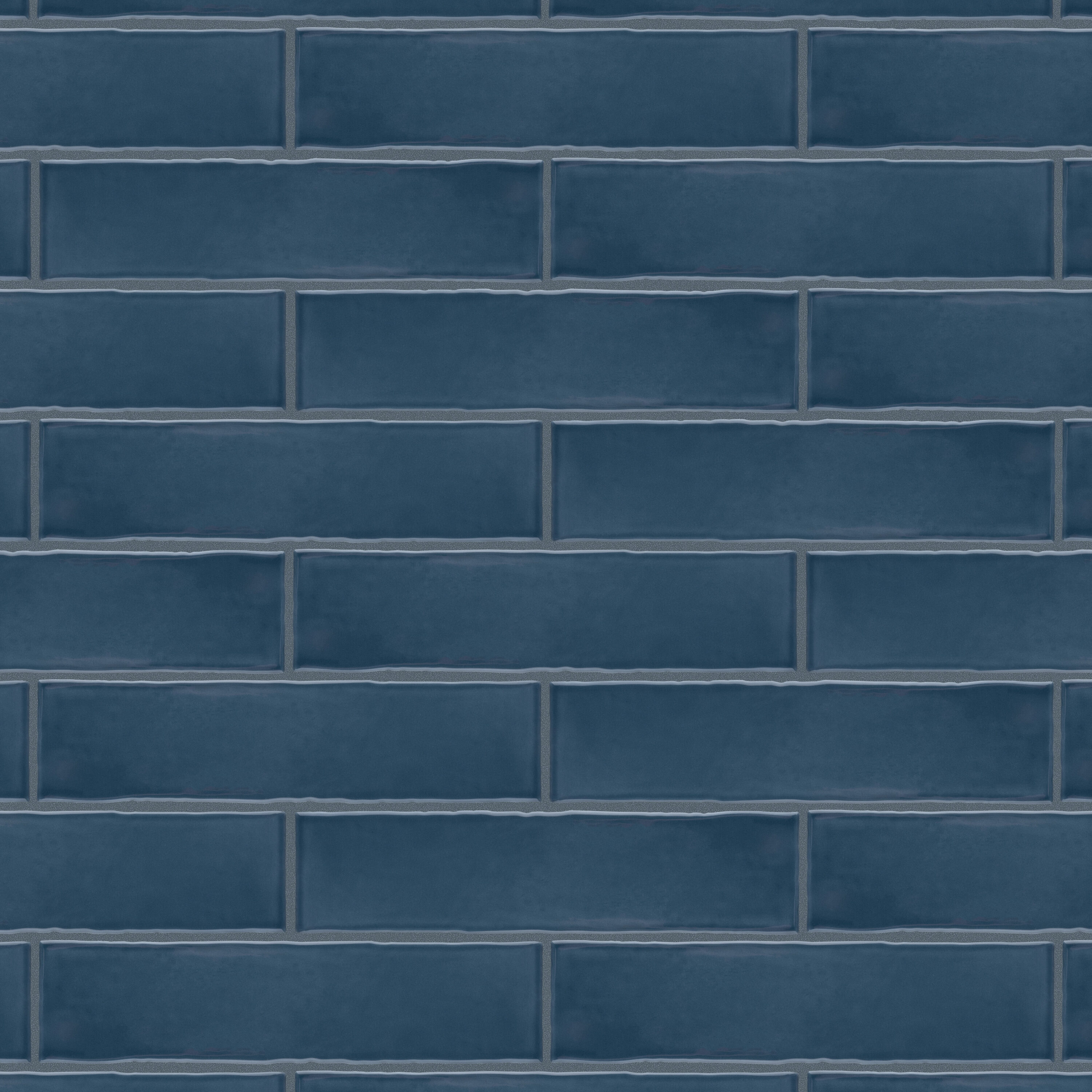 Affinity Tile WDC32CSGDN Castillo Denim 3-in x 12-in Glossy Ceramic Subway Wall Tile (5.72-sq. ft/ Carton)
