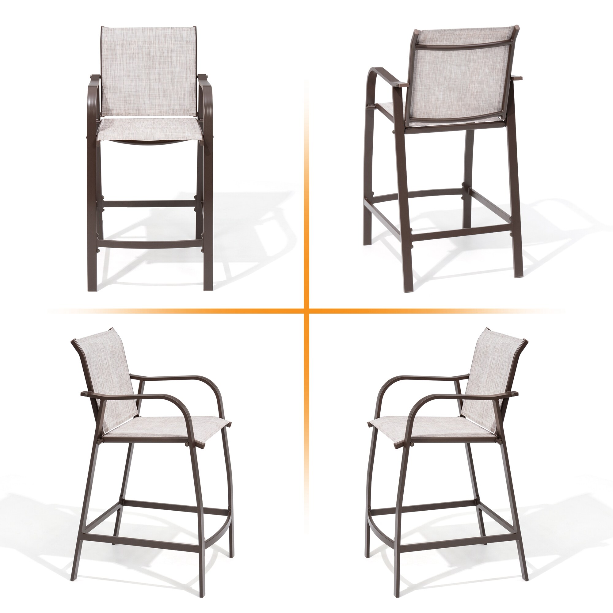 Crestlive Products CL-ST001BEI-2SET Patio-Chairs - View #8