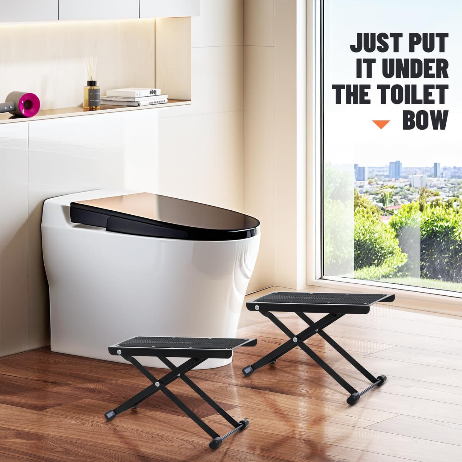 Angel Sar L2ZQYA706BTS04 Toilet-Stools - View #2