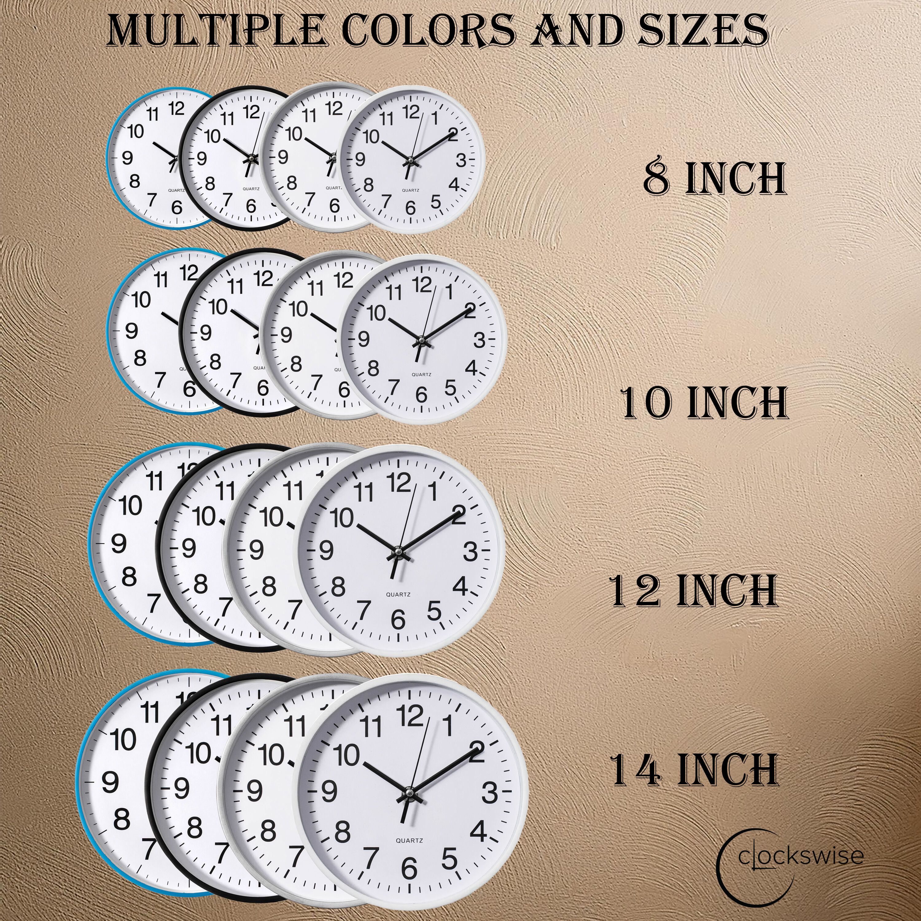 Clockswise QI004744.BL.14 Indoor-Outdoor-Clocks - View #7