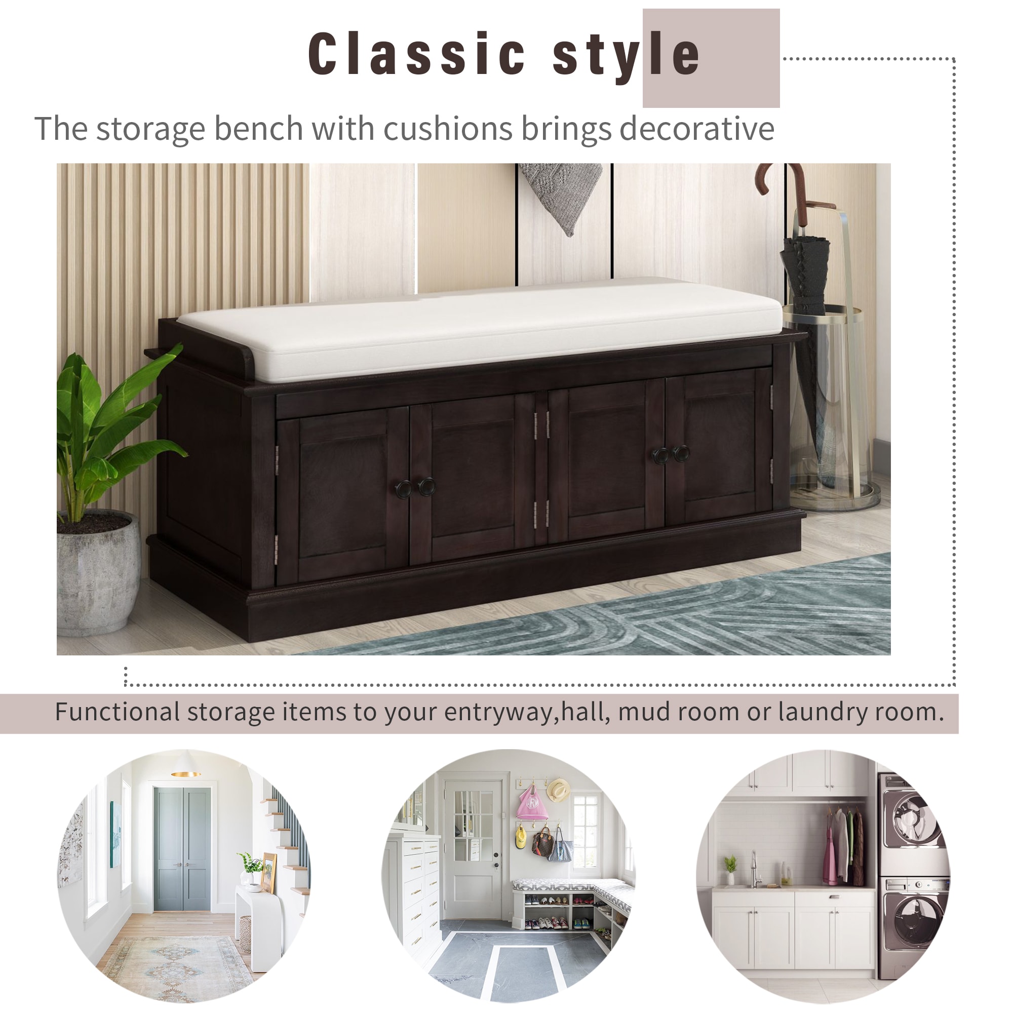 ModernLuxe WF284227AAP bench - View #5