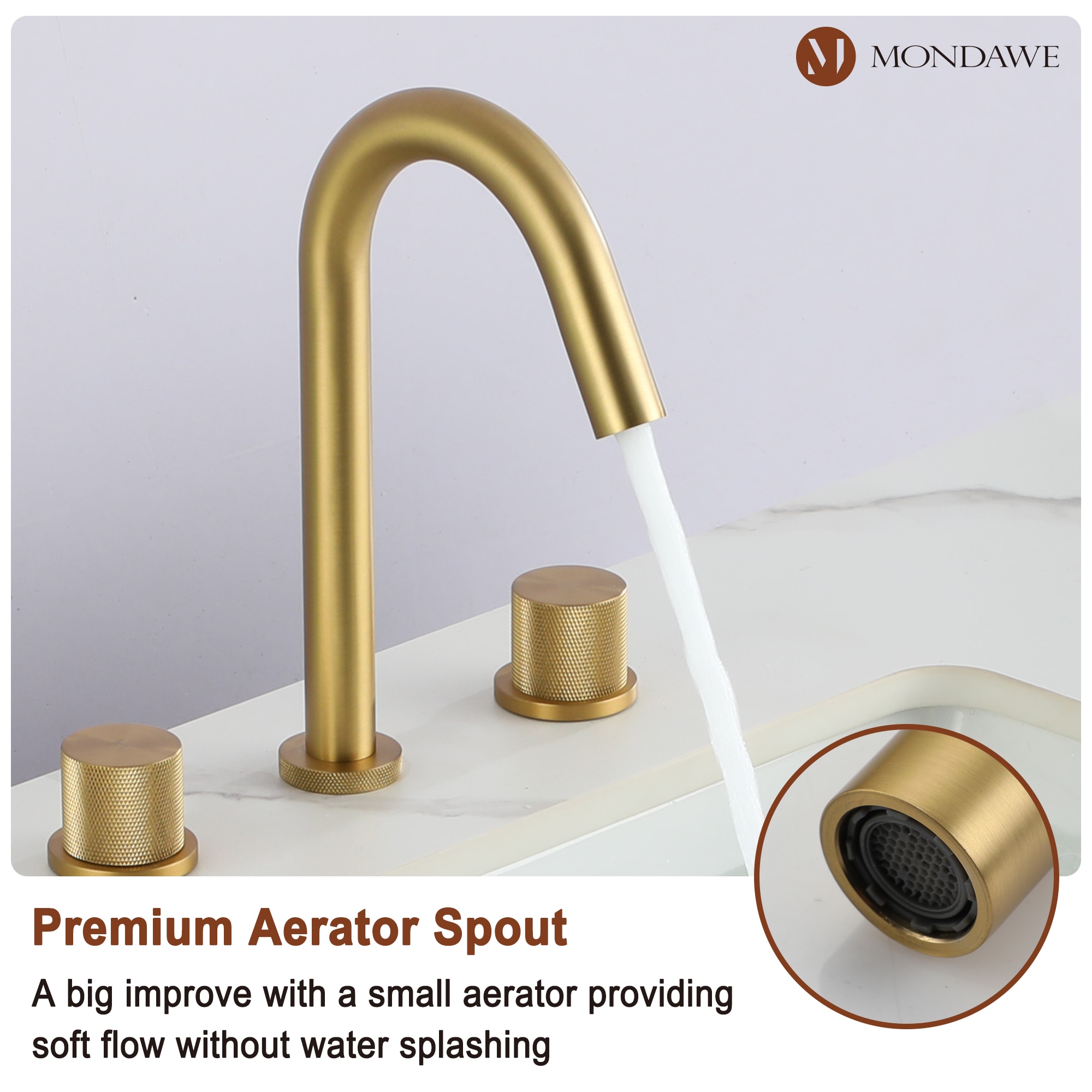 Mondawe OR-Q06NSF-DG Lavatory-Faucets - View #4