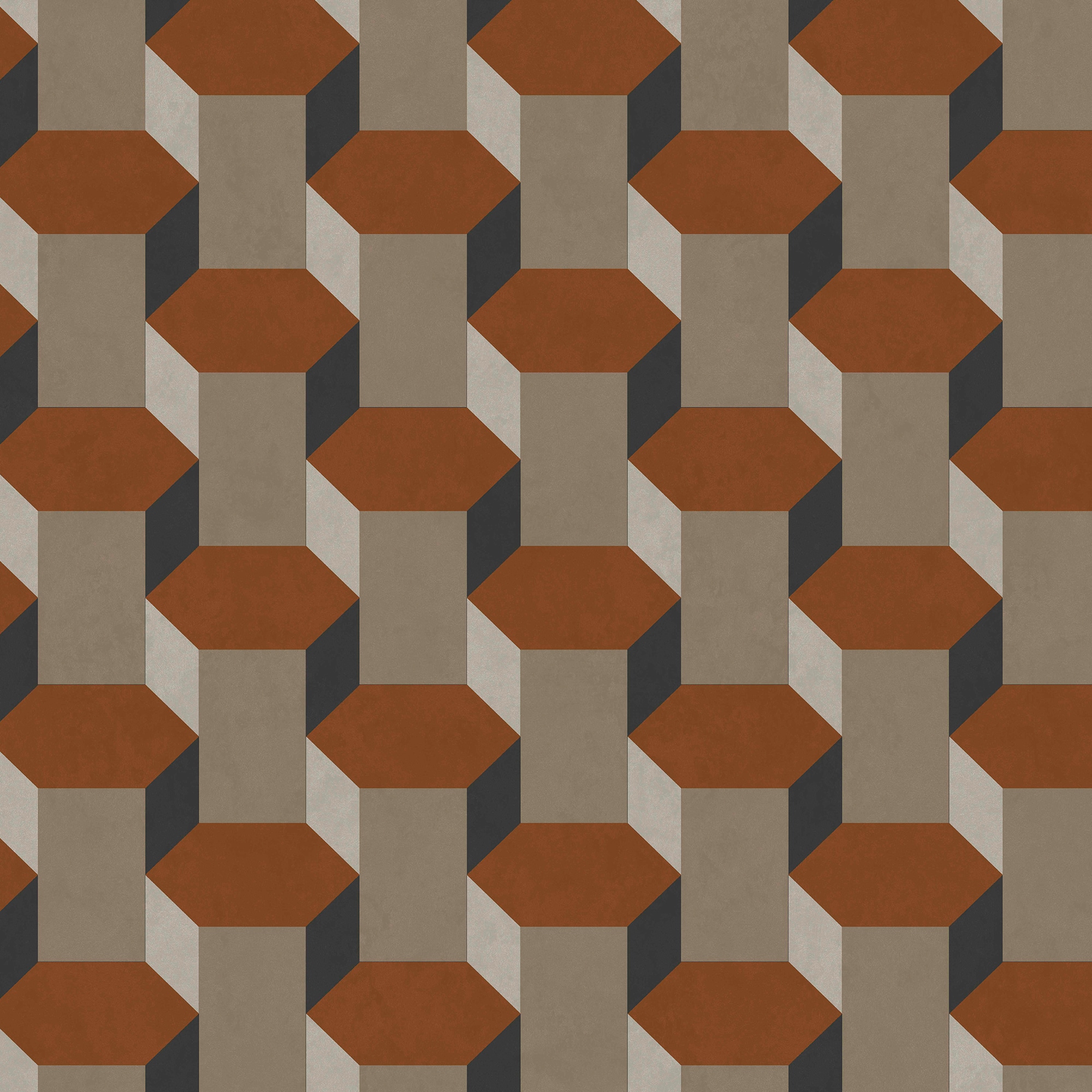 Sublime 12113894 8-in Brown Non-woven Geometric 56-sq ft Unpasted Paste the wall Wallpaper Sample