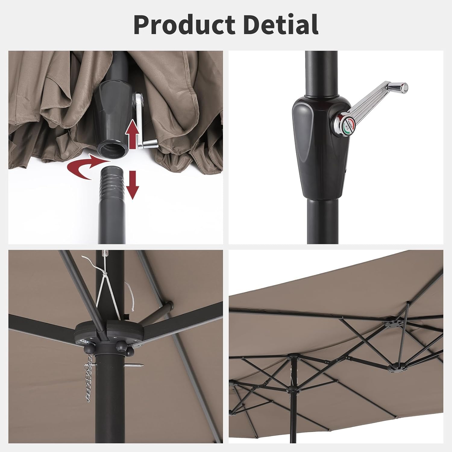 Qeetex PATIO-PPGT8DH Umbrellas-2 - View #5