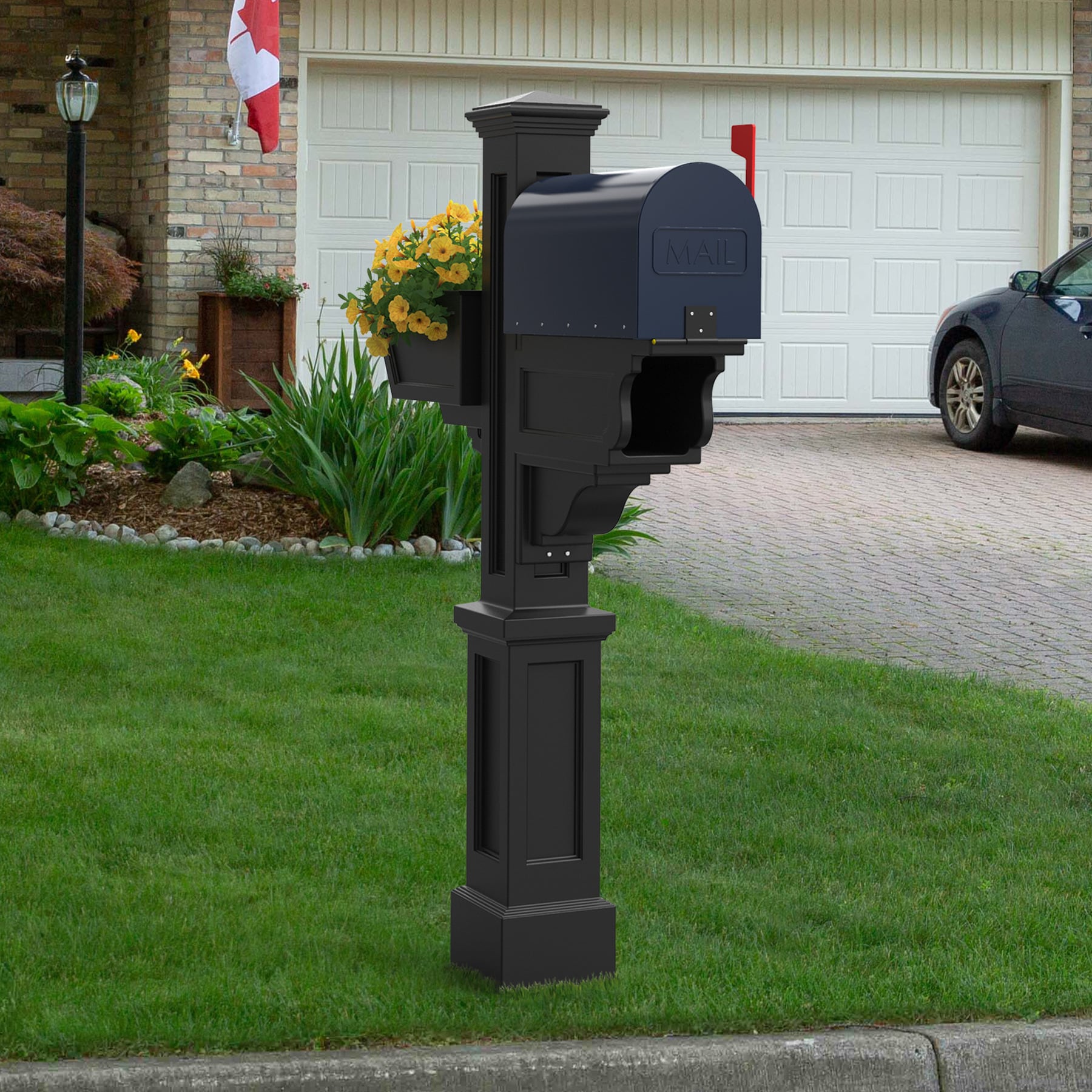 Mayne 5808-B Mailbox-Posts - View #6