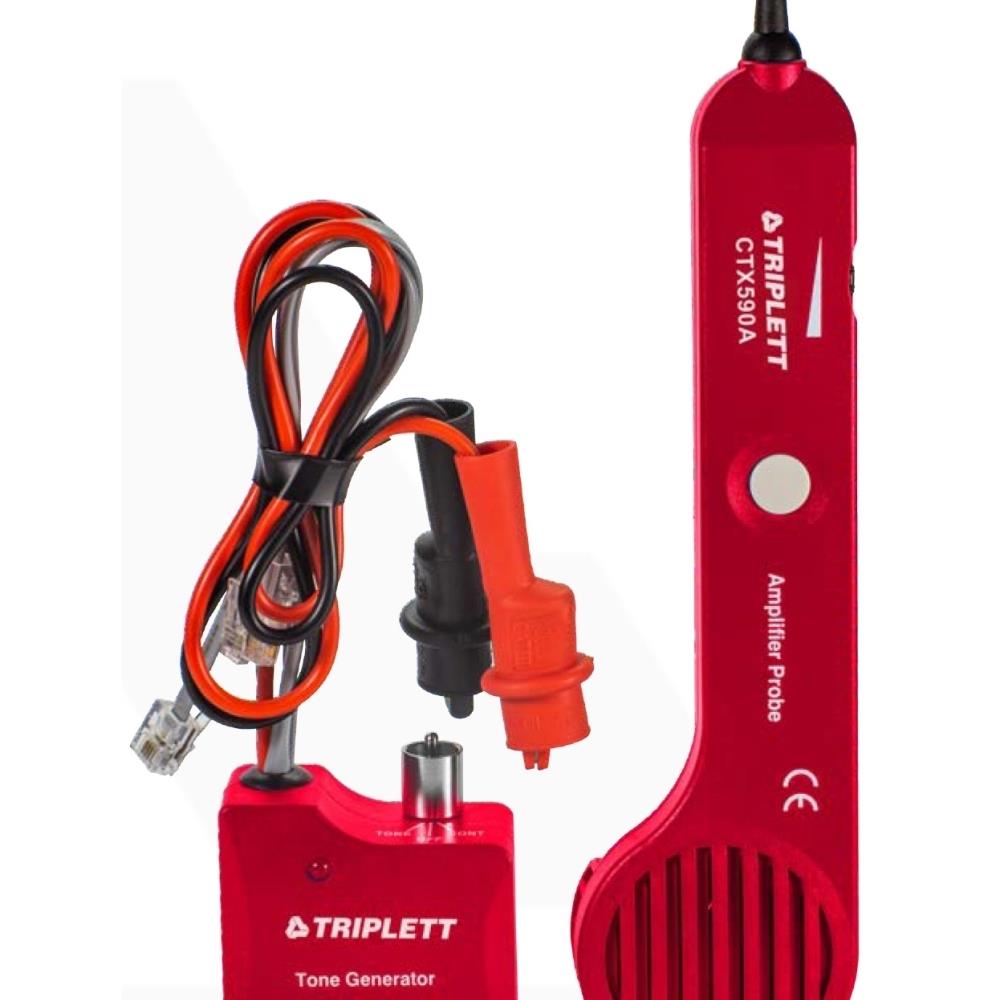  TCNCD389620 Triplett TRIPL-CTX590A ProTone Wire Locater- Twisted Pair LAN Multi-Conductor- Telephone- Alarm and Unpowered Electrical Wire