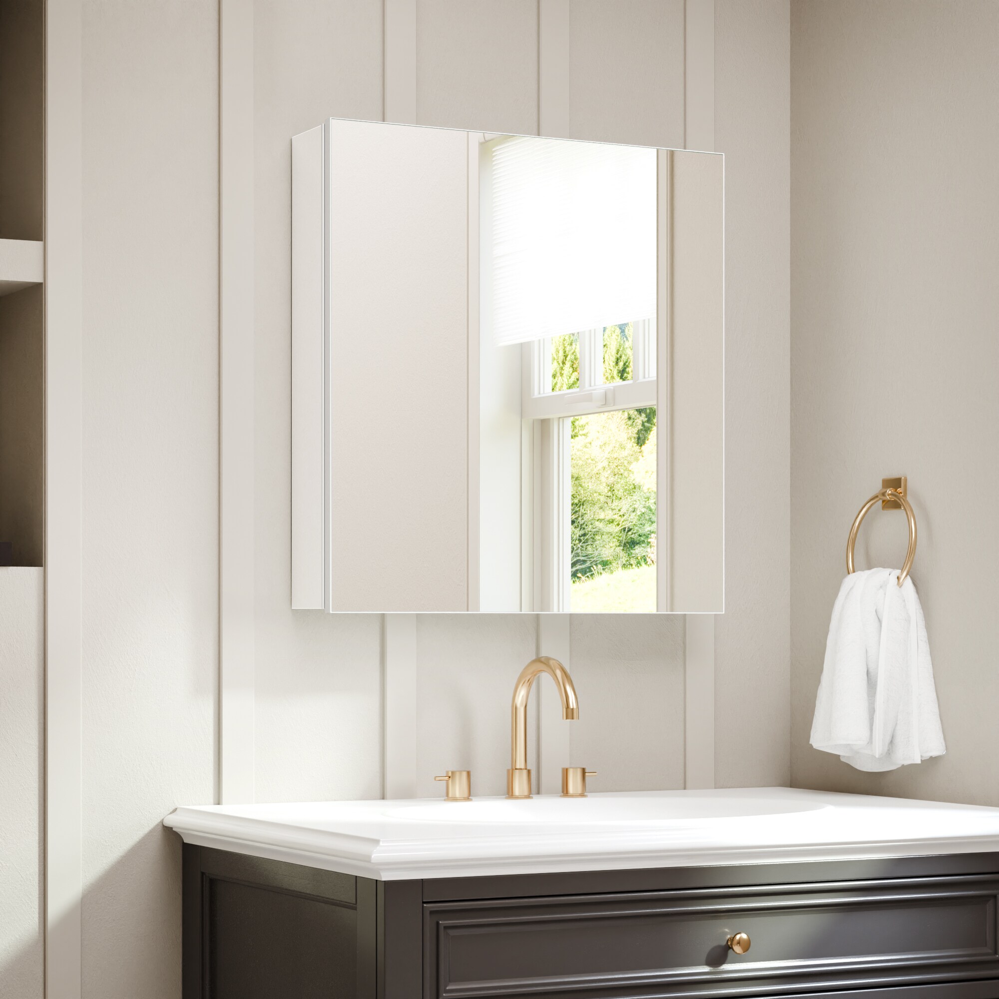 ExBrite KDMC2426V18SL Bathroom-Medicine-Cabinets - View #2