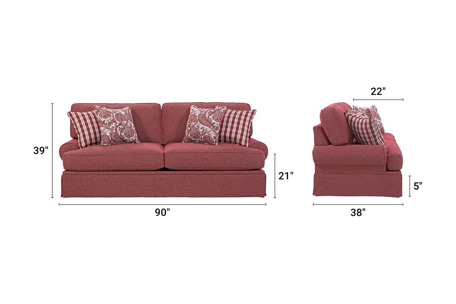 OSHOME 8-010-A307V9 Sofas-Loveseats - View #7