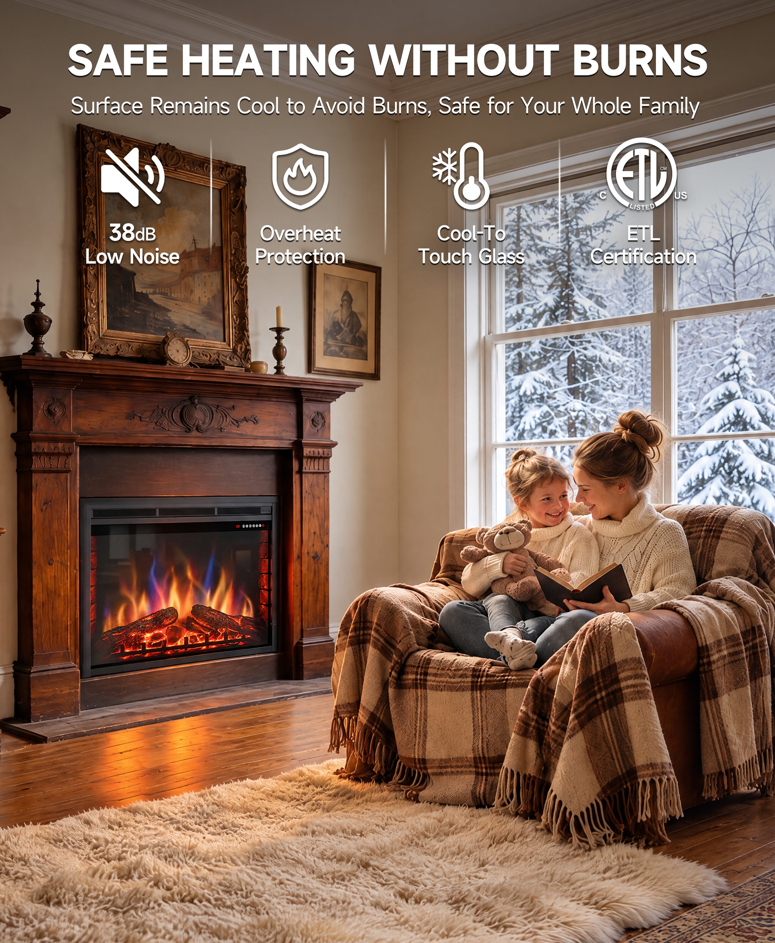 EdenDirect NLCD041924 Electric-Fireplace-Fireboxes - View #3