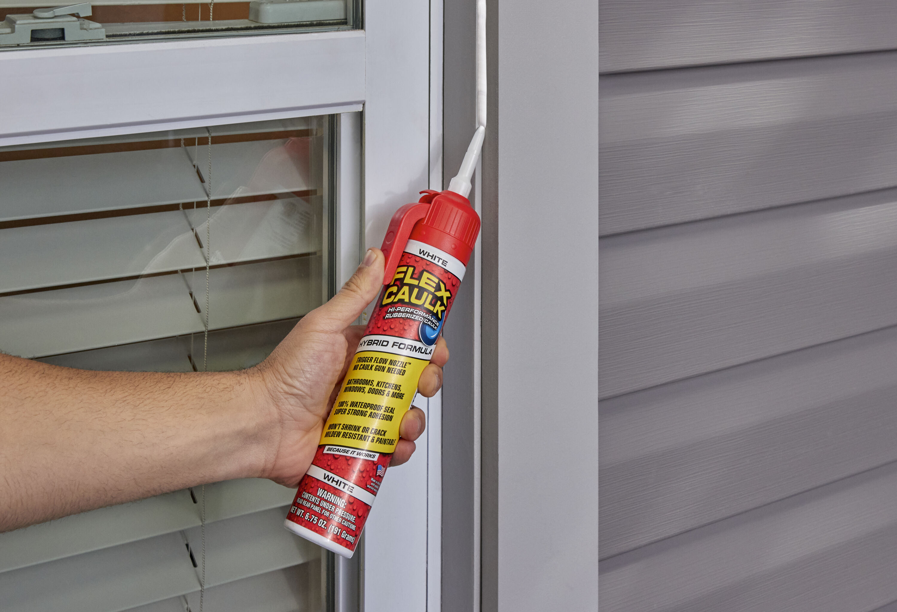 Flex Caulk CFSWHTR675 caulking - View #13