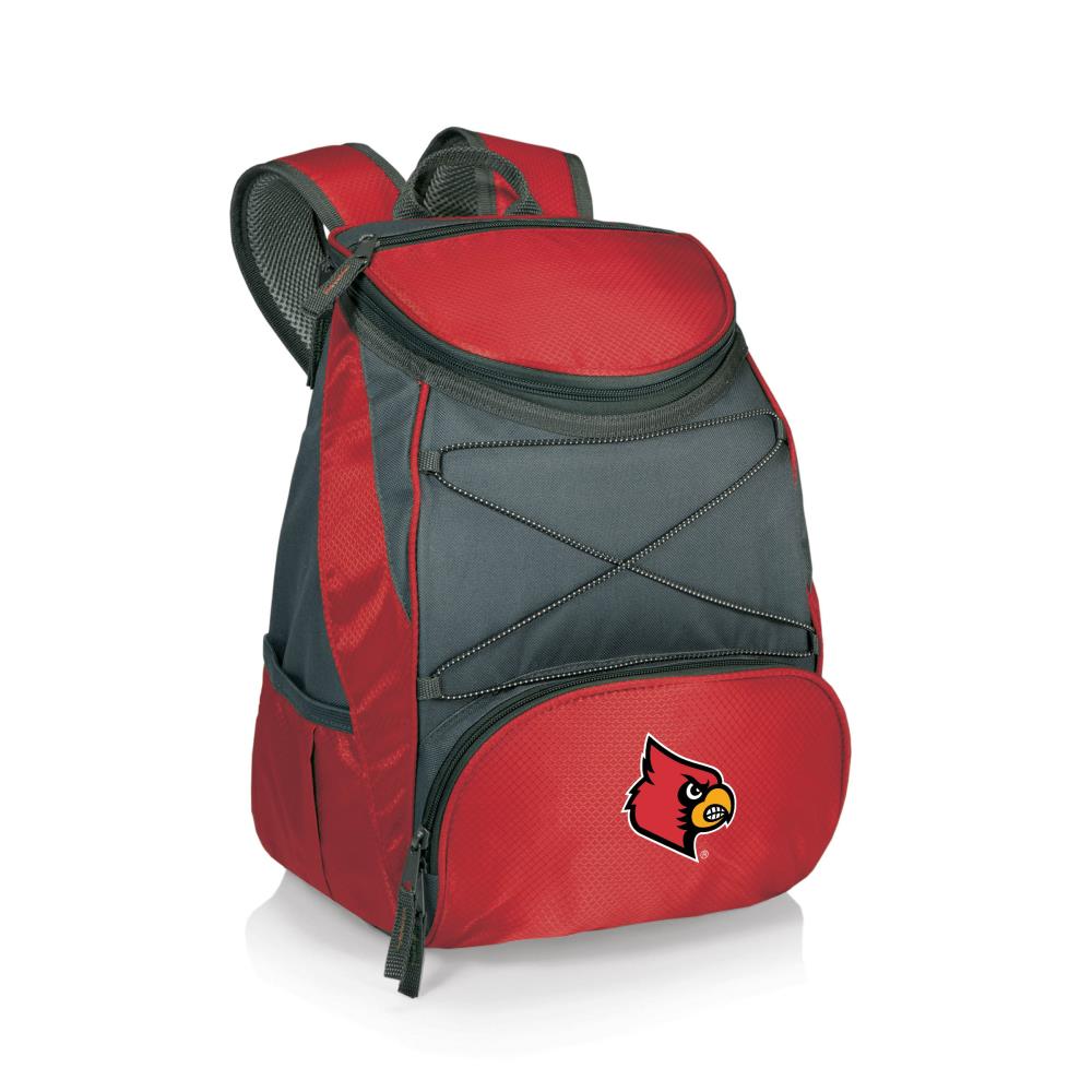 Picnic Time Louisville Cardinals Red Insulated Backpack Cooler in the  Portable Coolers department at