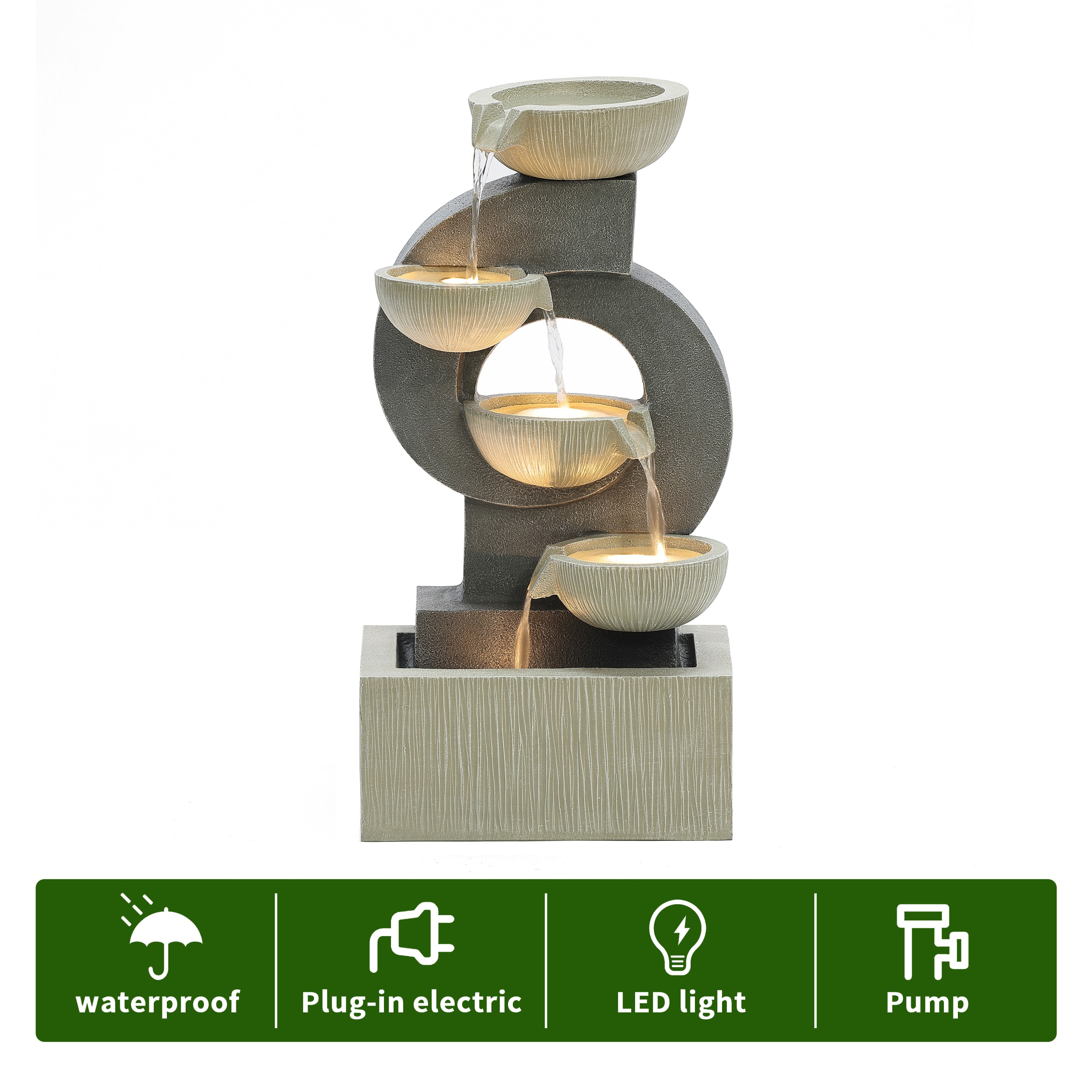 LuxenHome WHF1772 fountains - View #9