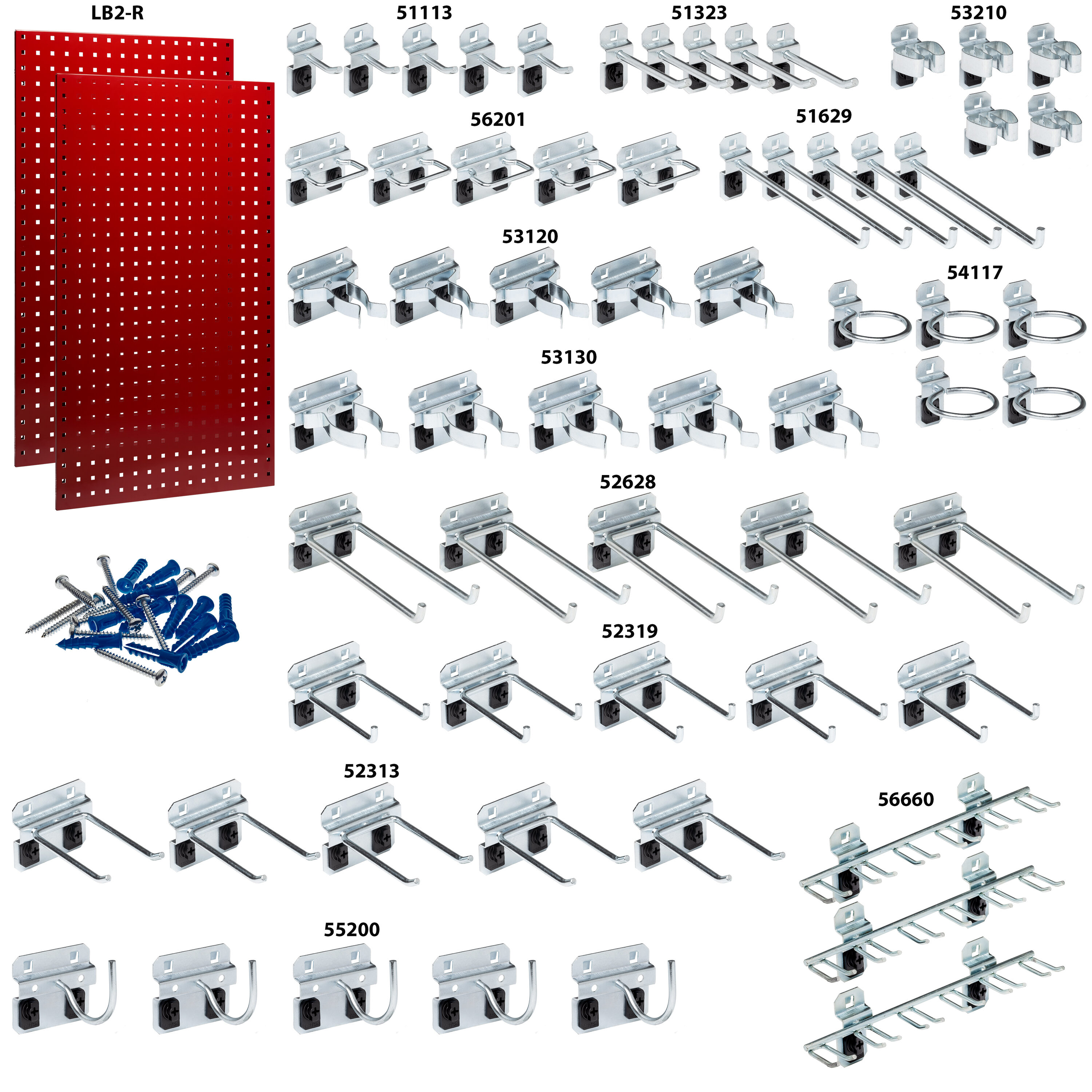 Triton Products LB2-RKIT Pegboard-Acc - View #2