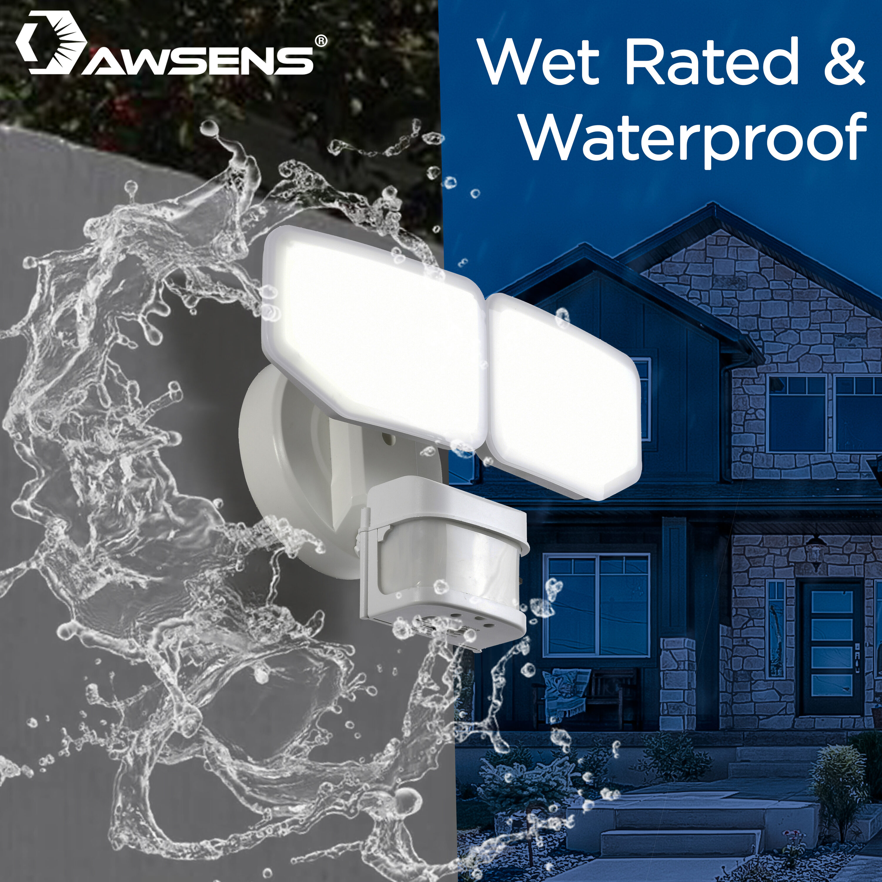 AWSENS SL5662-WH Motion-Activated-Floodlights - View #5