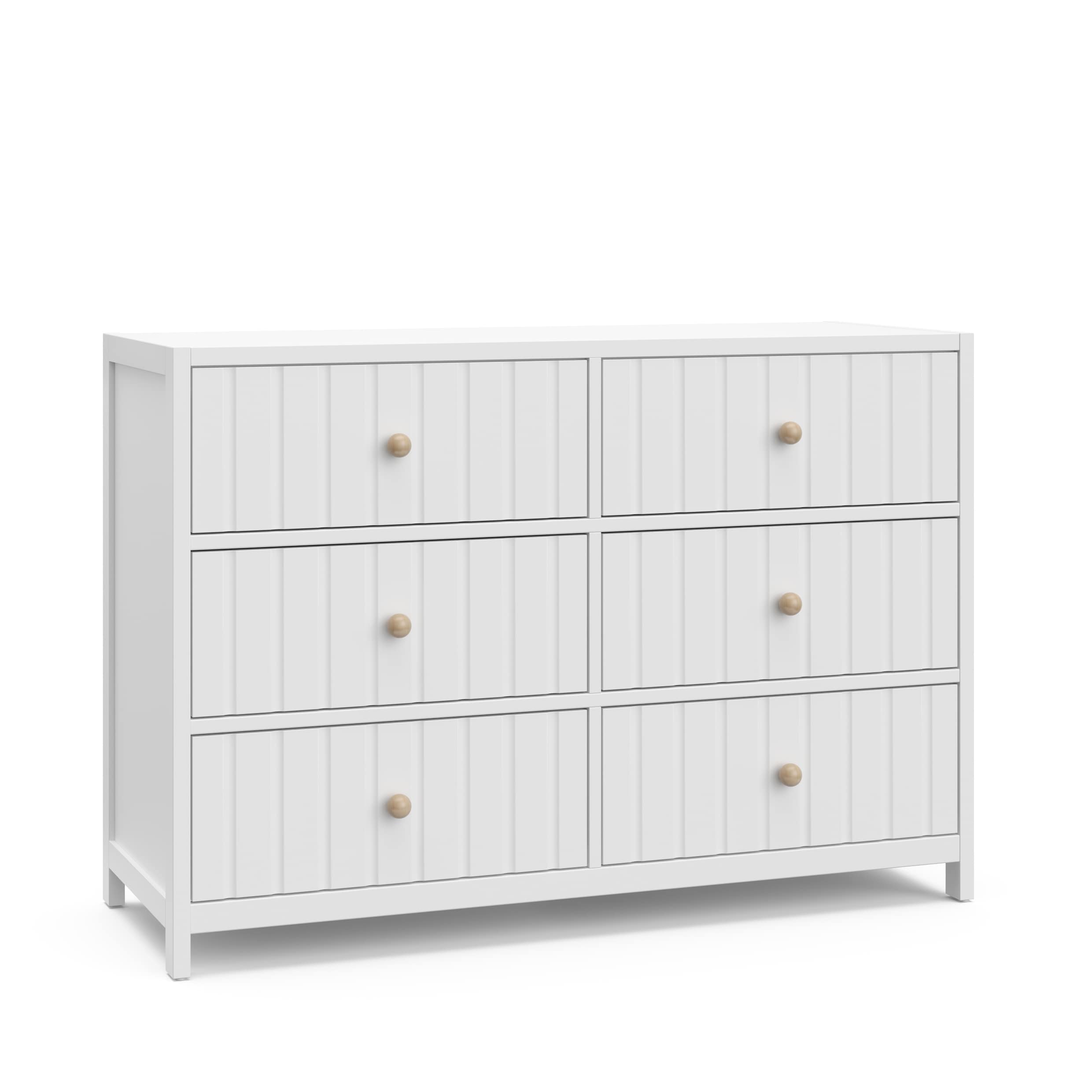 Graco 03716-501 Teddi White Pine 6 -Drawer Standard dresser