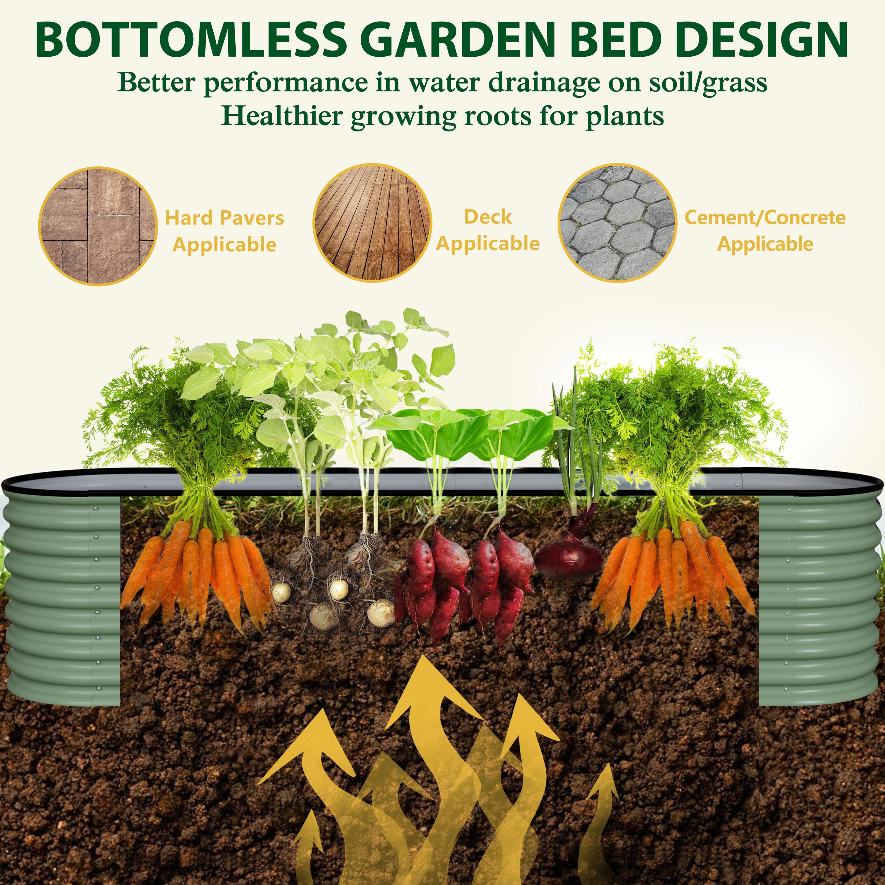 VEIKOUS PG0102-06BK-01 Raised-Garden-Beds - View #5