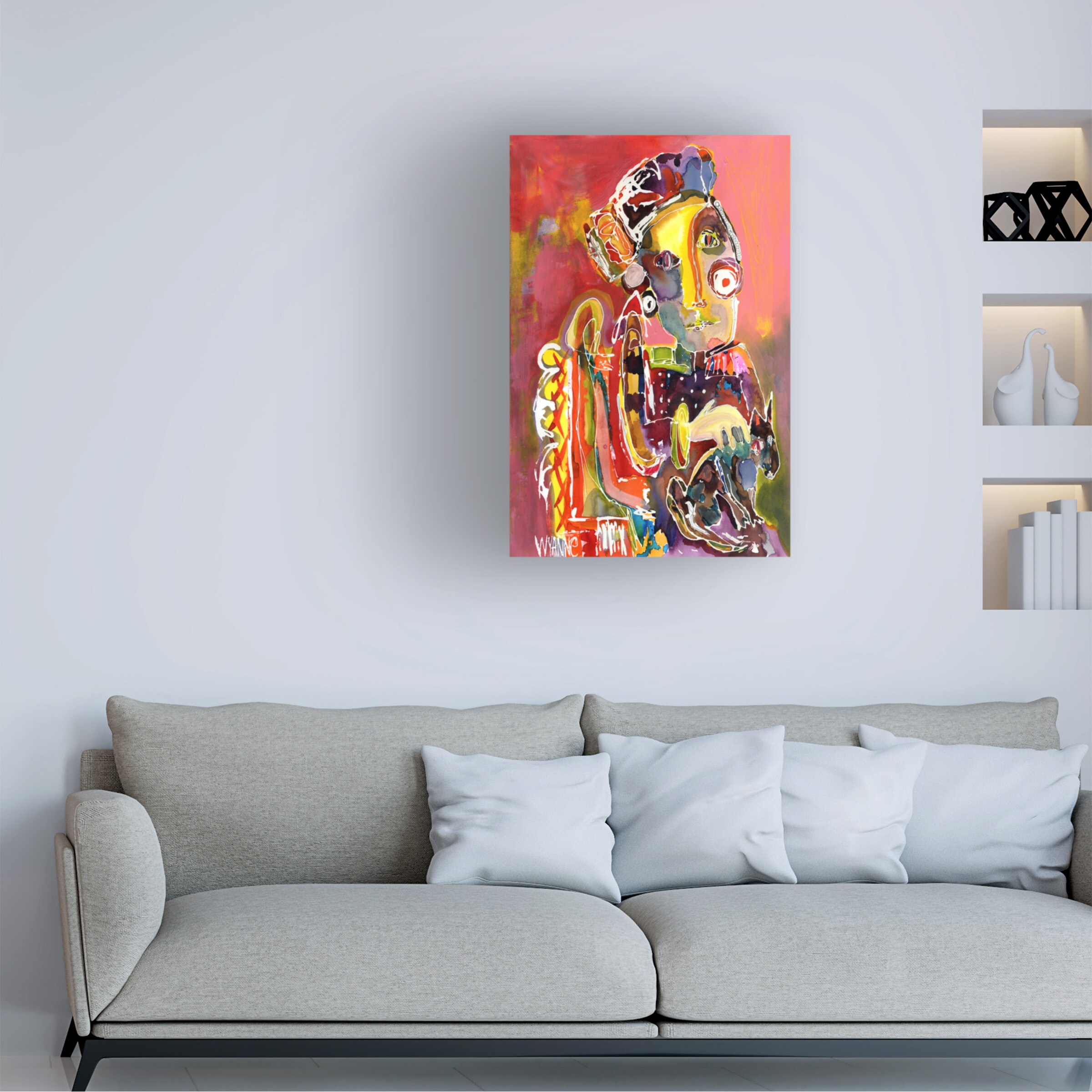 Trademark Fine Art ALI18384-C1219GG Wall-Art - View #2