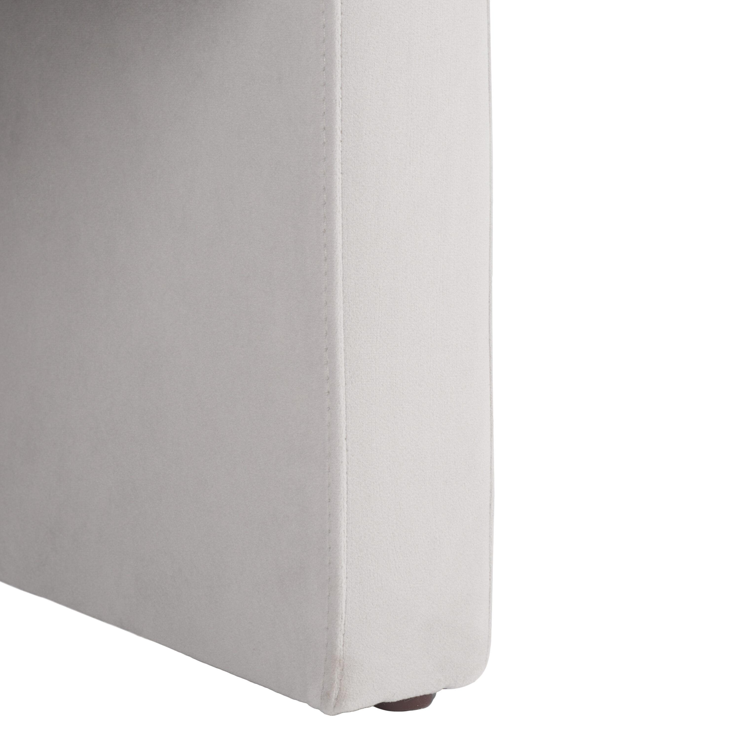 Elysian Light Grey Velvet Barrel Accent Chair