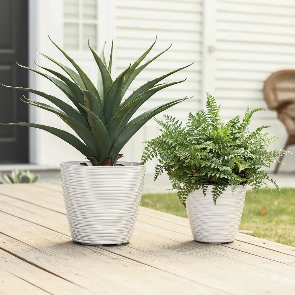 LuxenHome WHPL2032-W Planter-Window-Box - View #4