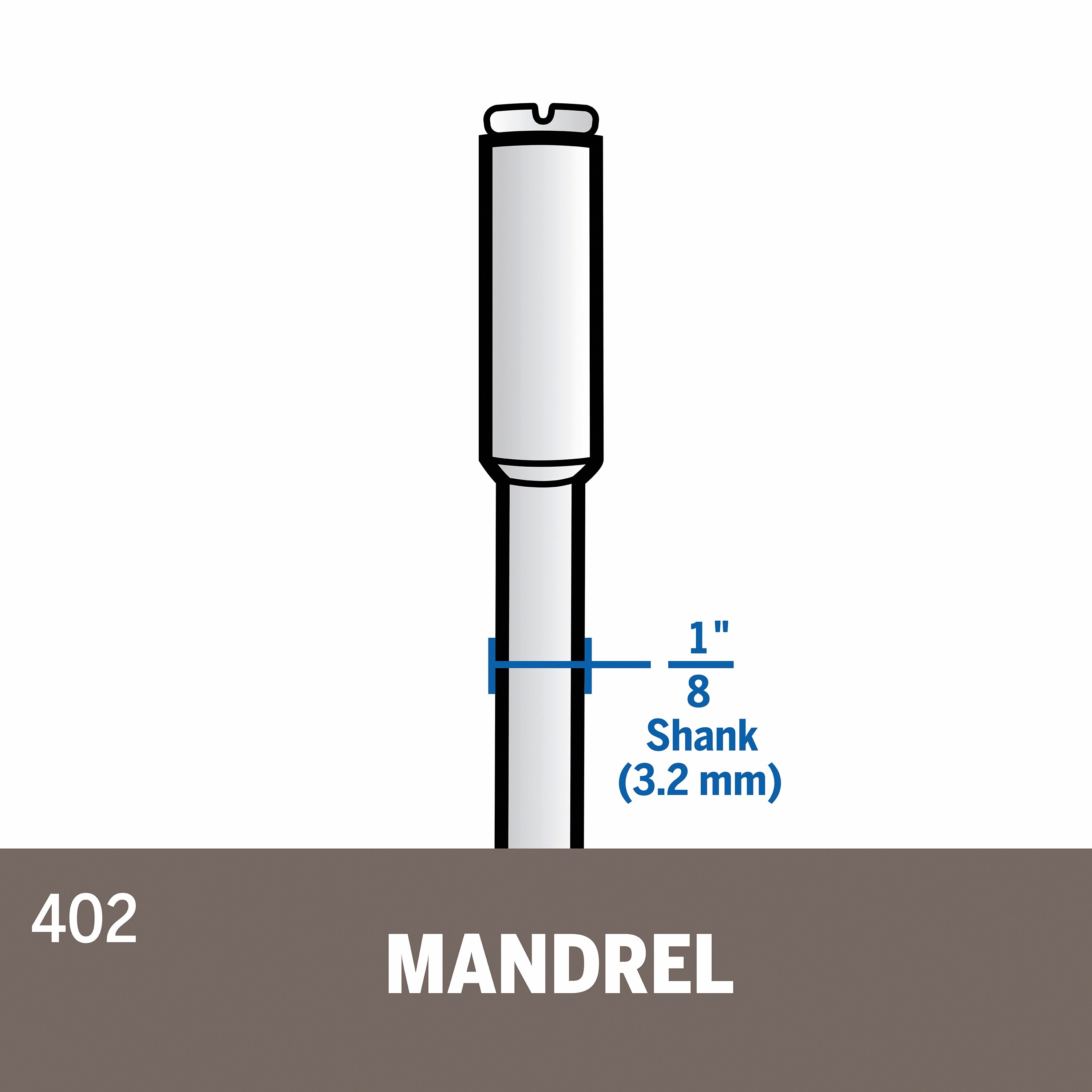 Mandril 1/32 a 1/8 DREMEL DR4486 / BOSCH