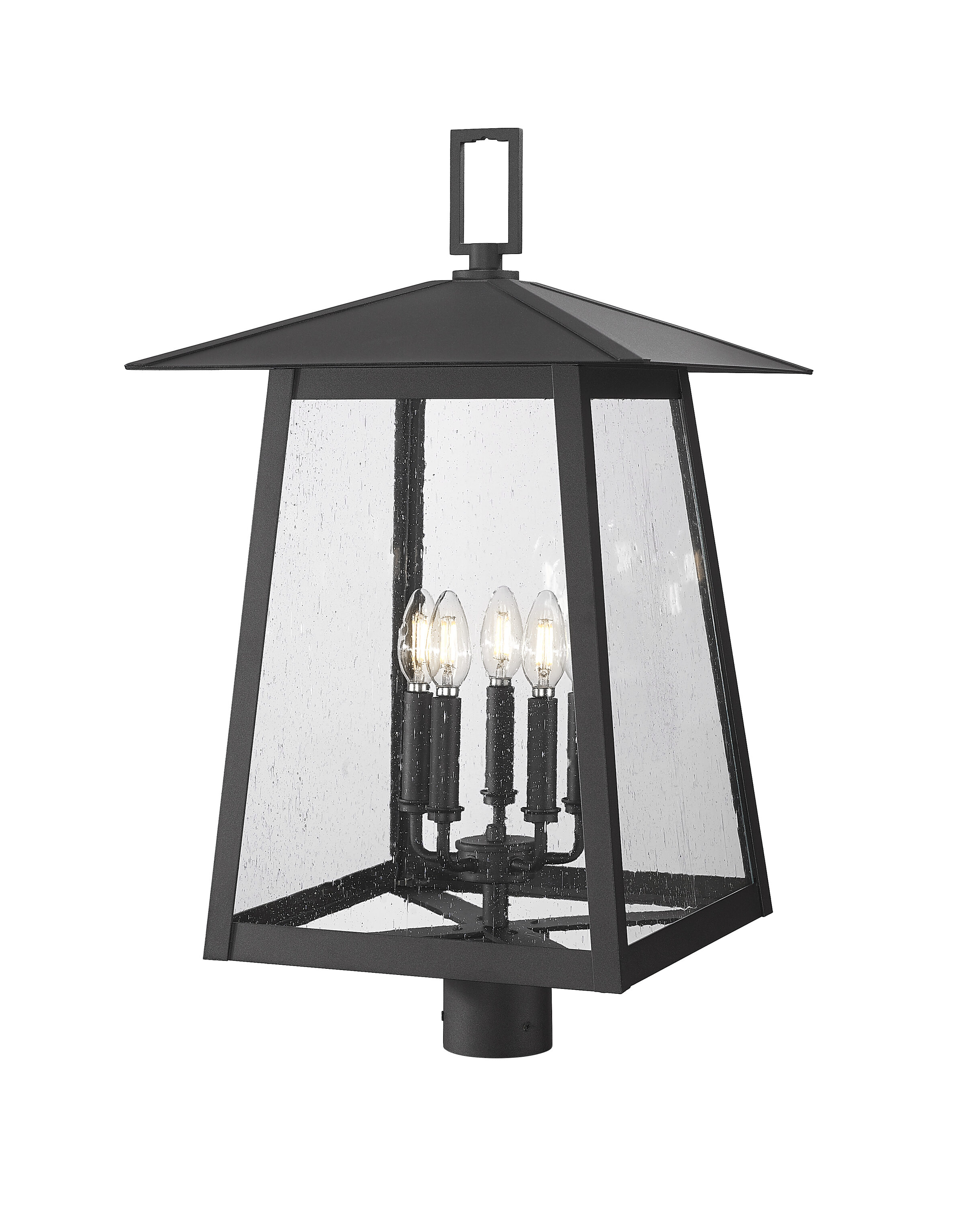 Z-Lite 5015PHXLR-BK Post-Lights - View #3