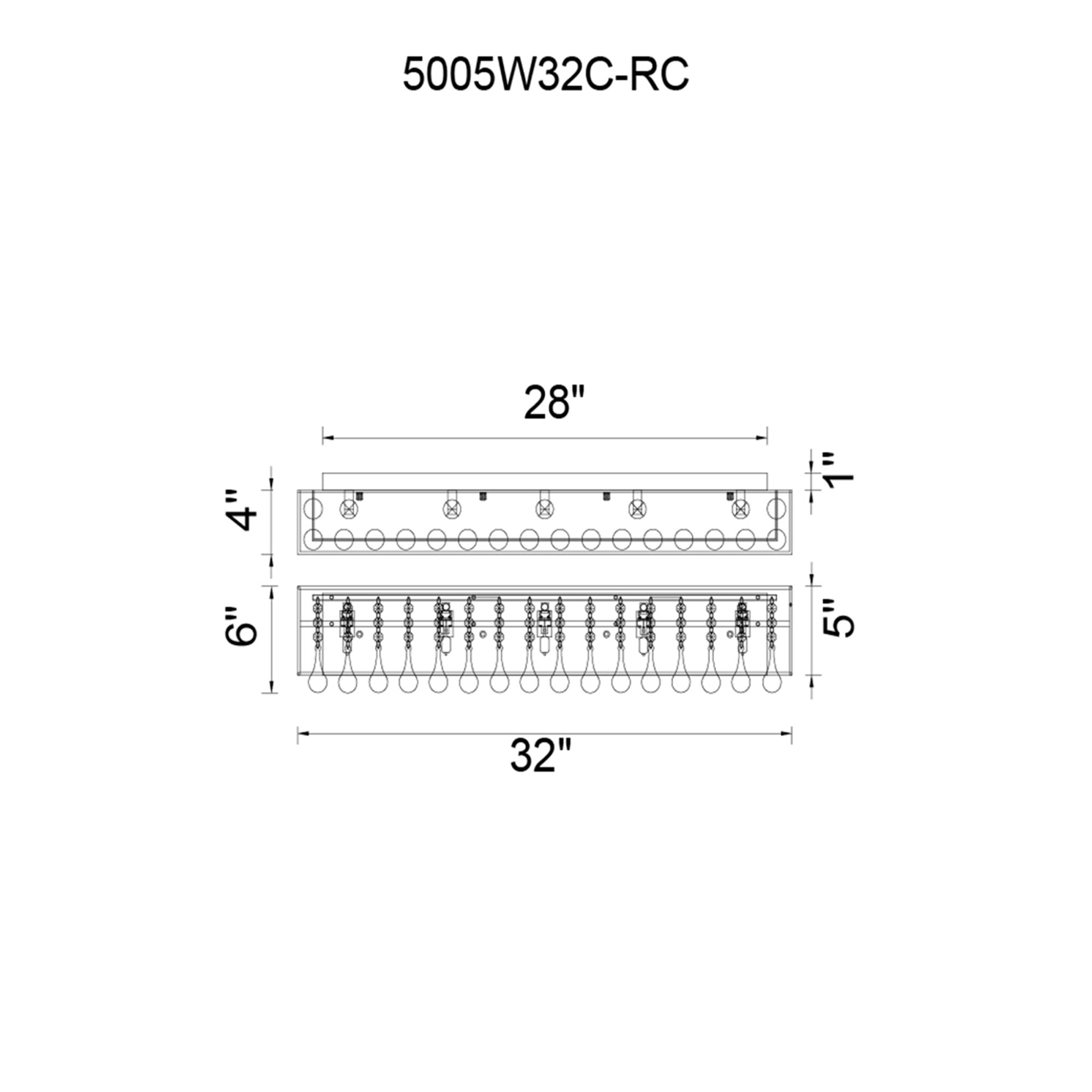 CWI Lighting 5005W32C-RC (S) b089995 - View #8