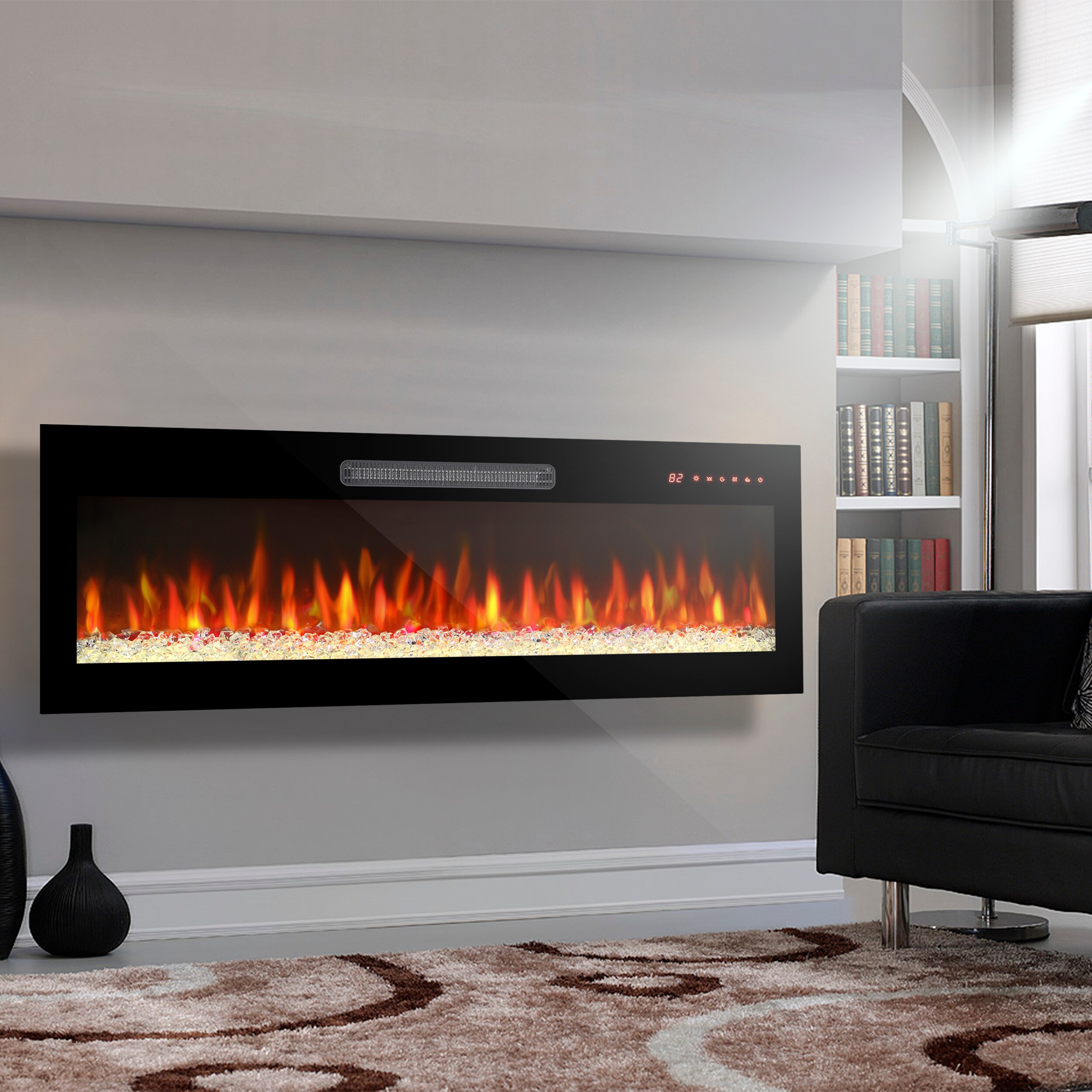 Miki Shinly CEM-3303-08QI Electric-Fireplaces - View #7