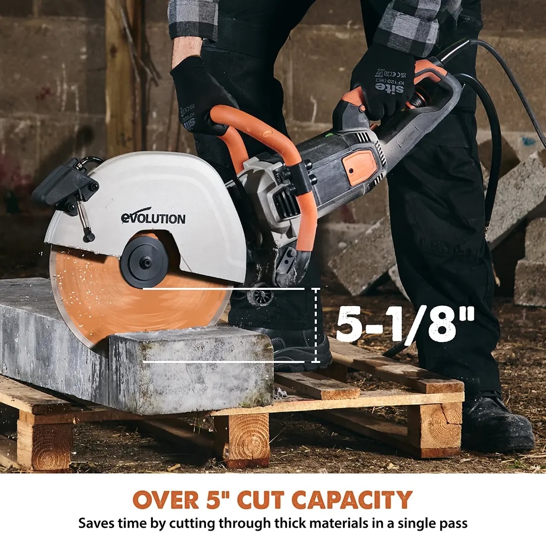 Evolution 130-0004 Masonry-Saws - View #3