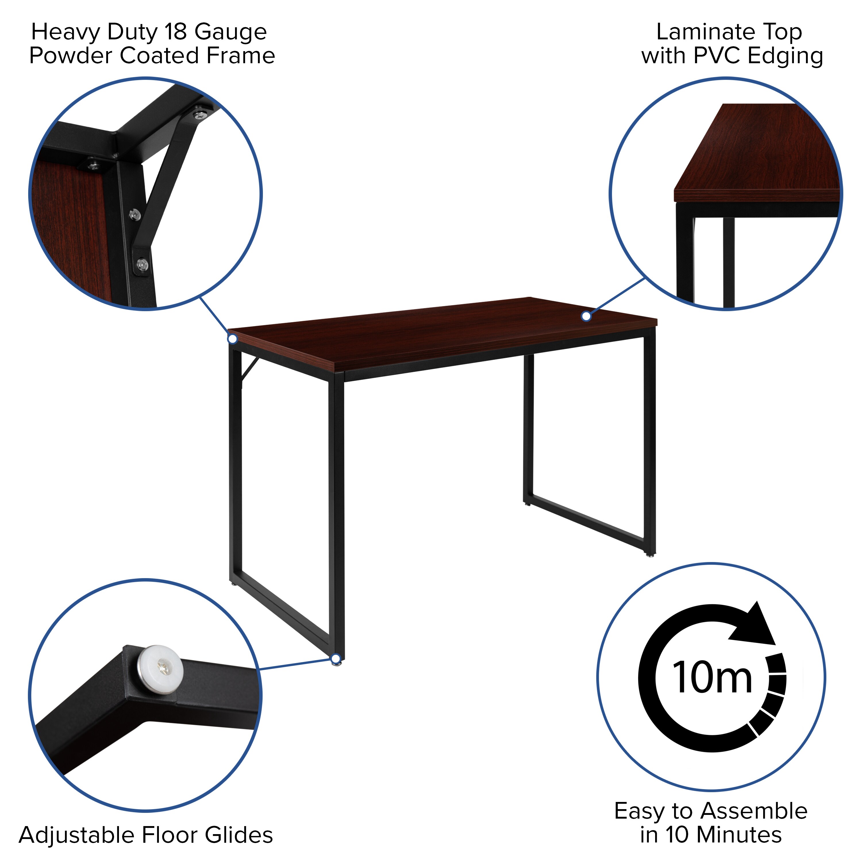 Flash Furniture 889142945802 desks - View #5