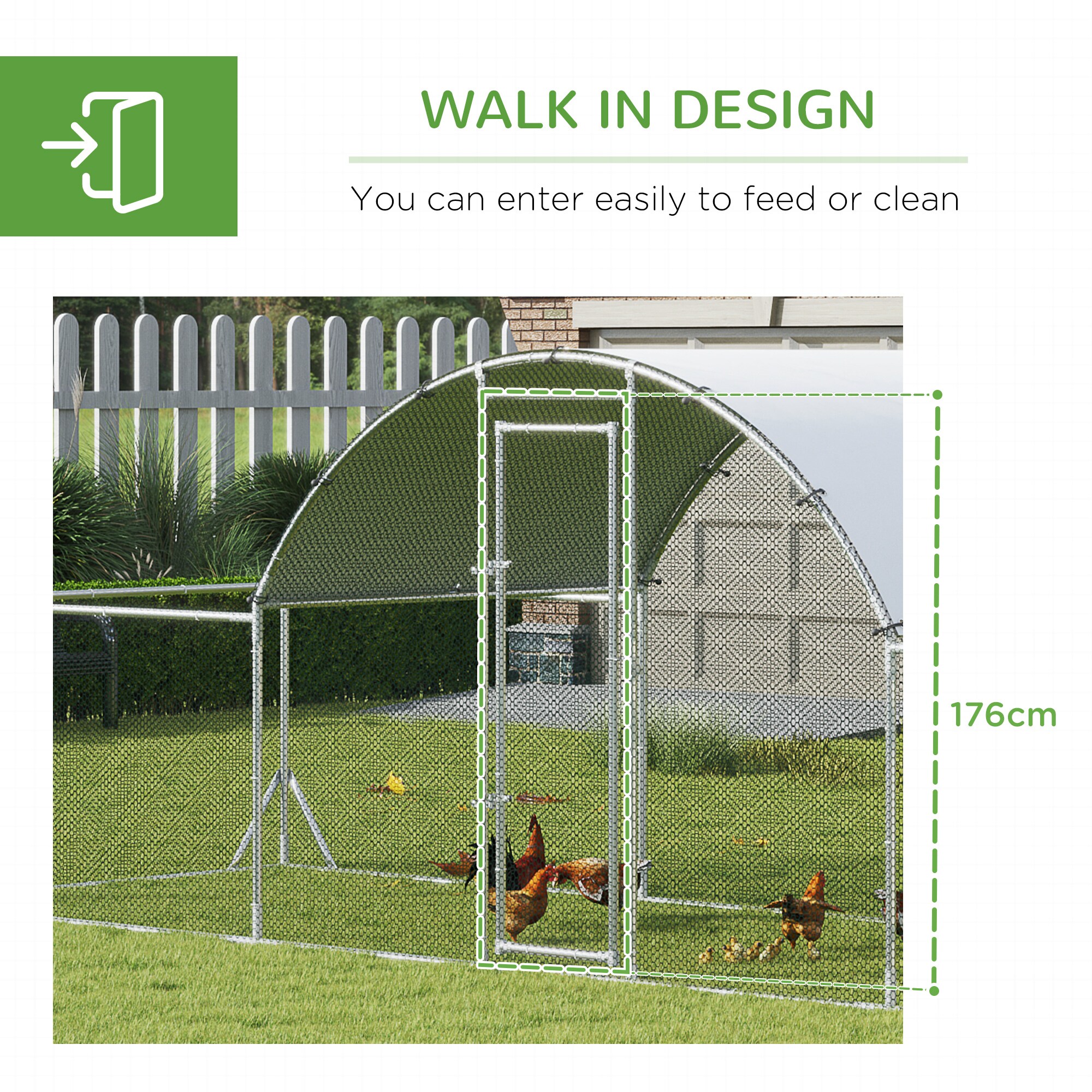 Maocao Hoom JL166341 Chicken-Coops-Rabbit-Hutches - View #8