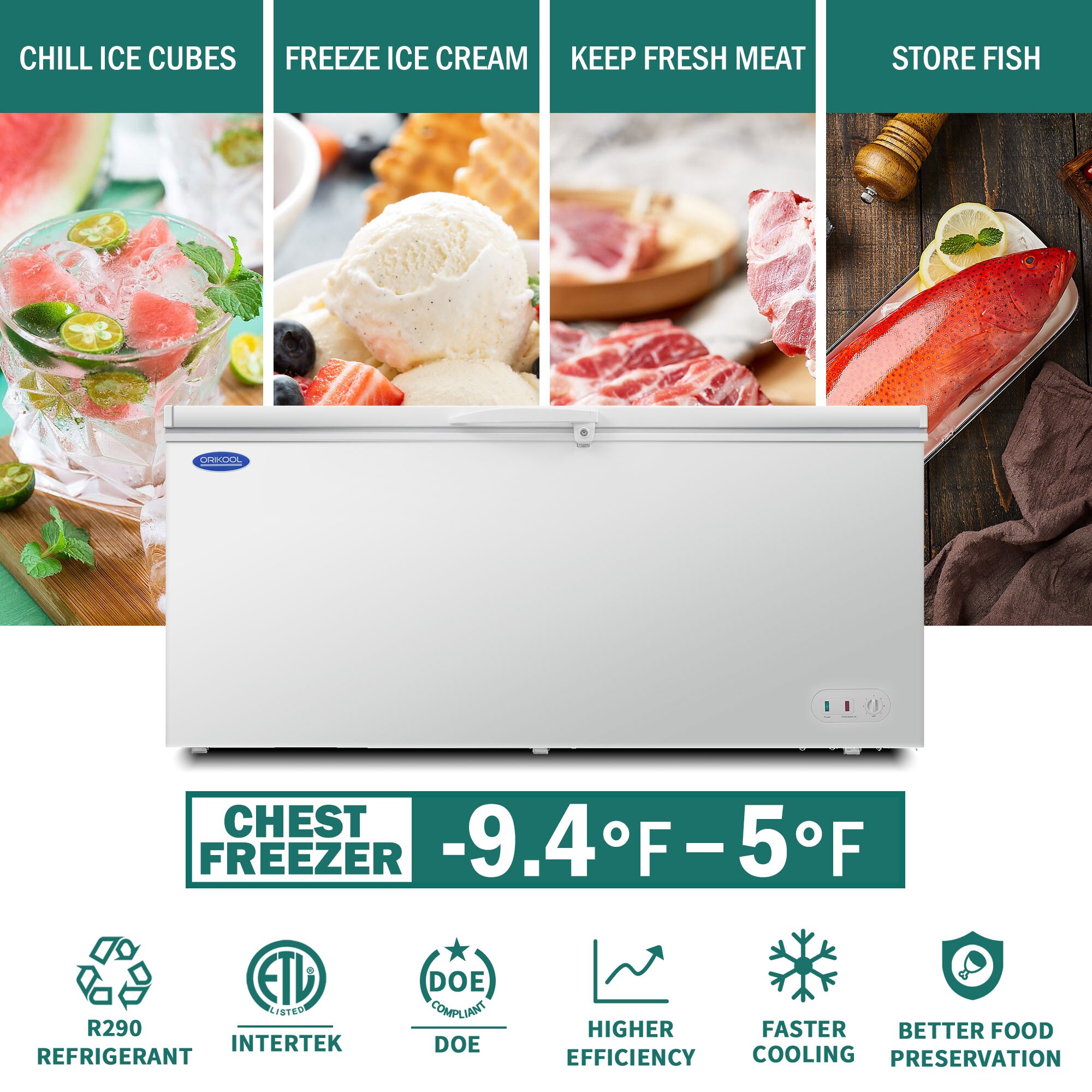 Xspracer ML-CF131 Commercial-Freezers - View #4