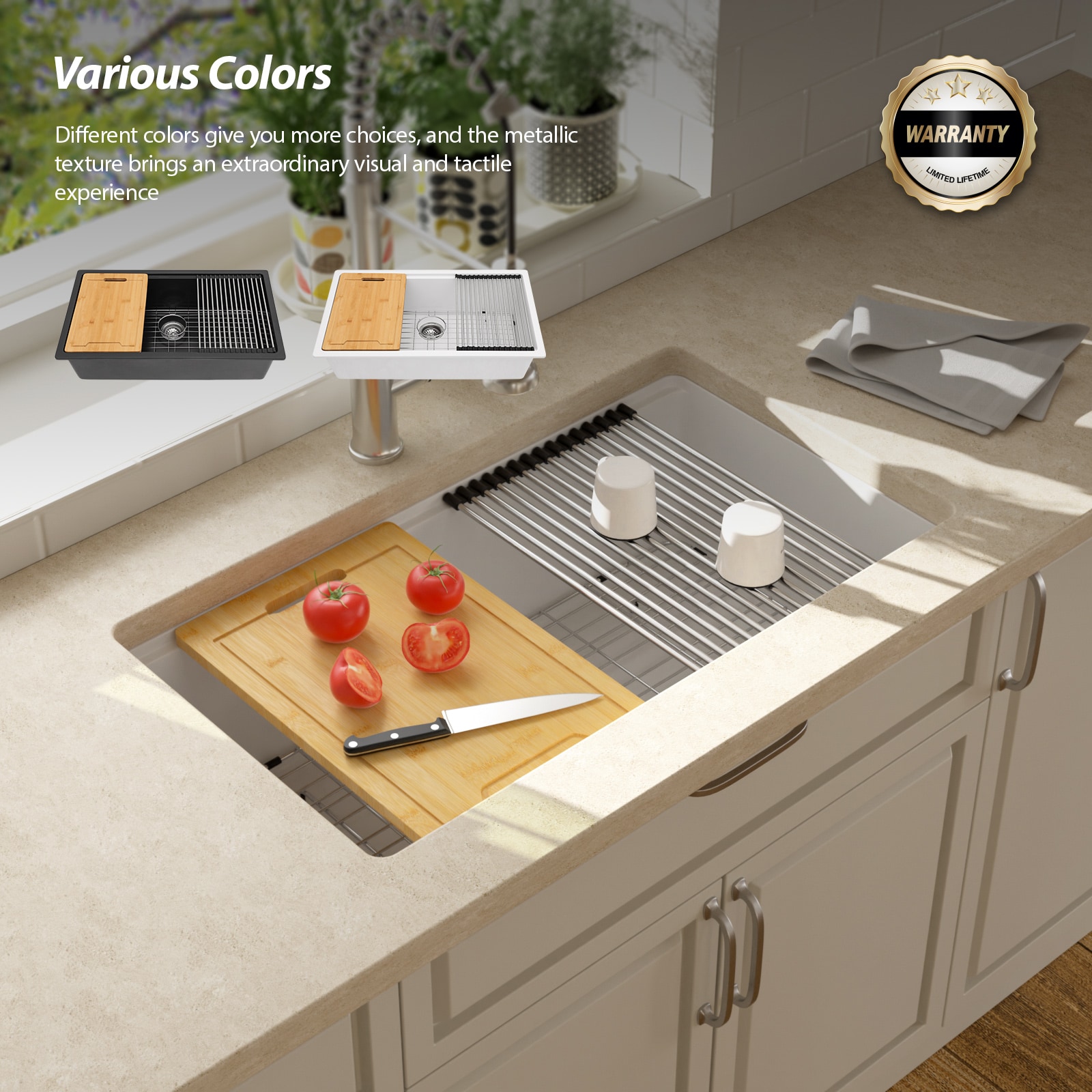 Lordear LD-SYSWHUS32 Kitchen-Sinks - View #12