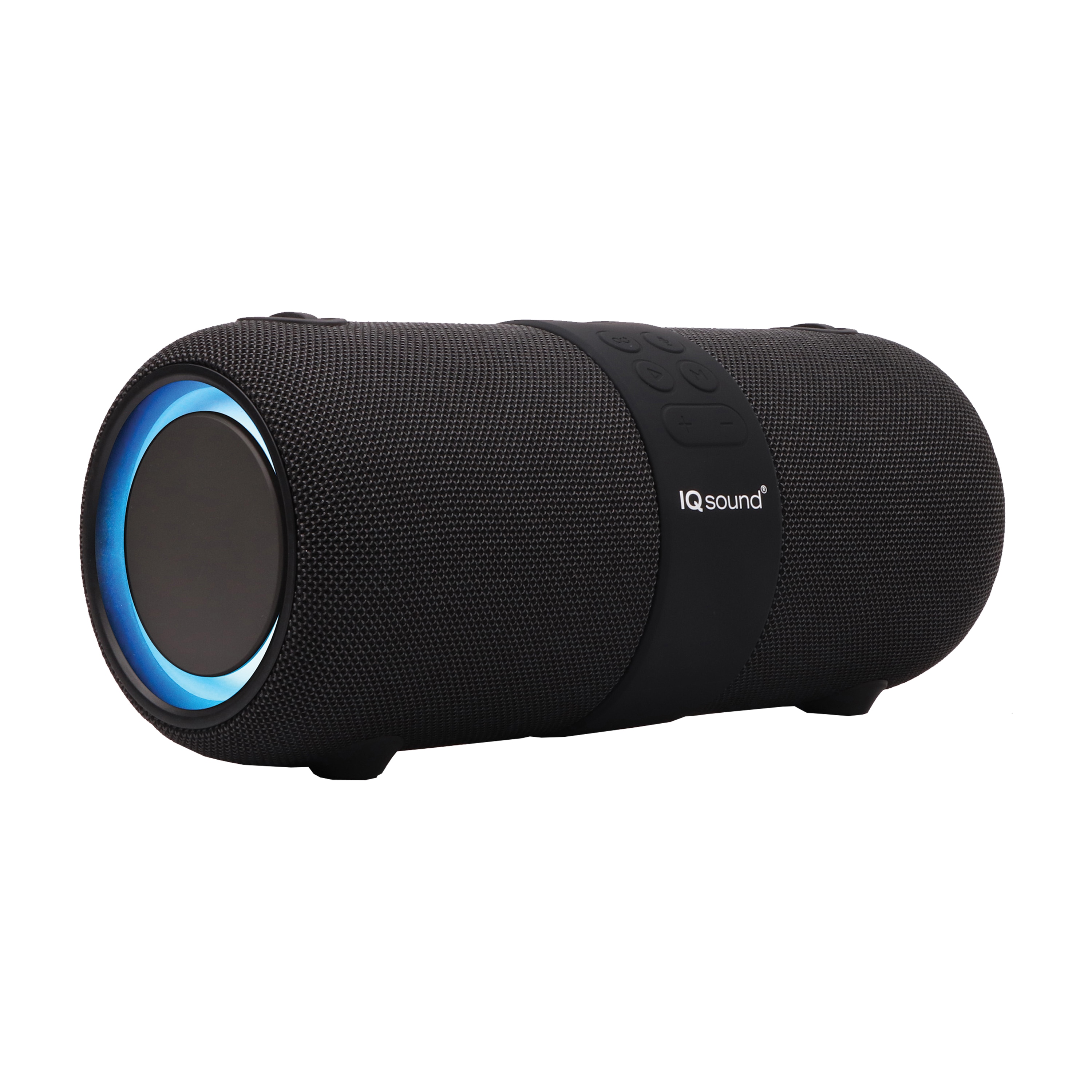 4.84-in 7-Watt Set of 2 Bluetooth Compatibility Indoor Portable Speaker in Black | - Supersonic IQ-2323BT