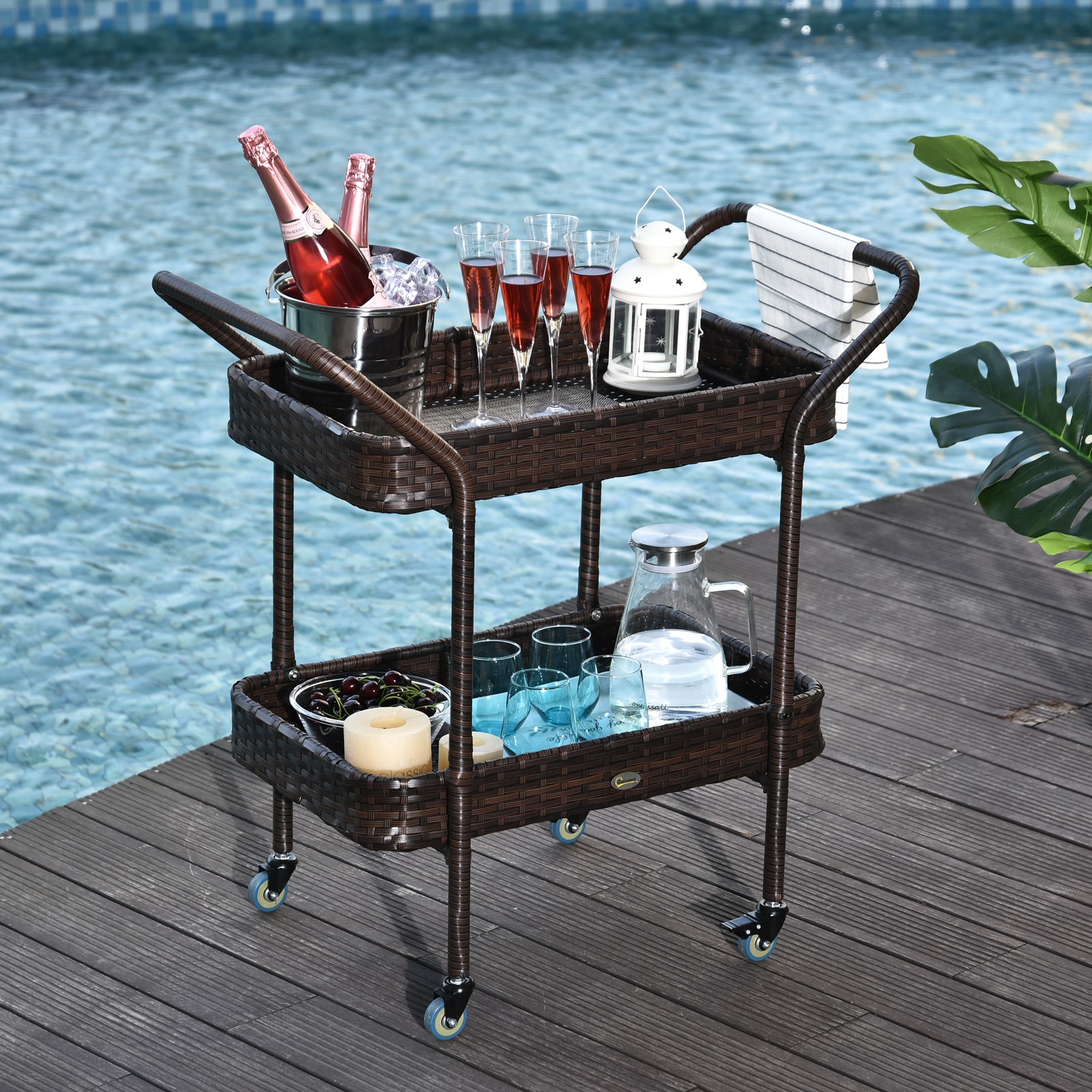 Outsunny 867-041 Patio-Tables - View #2