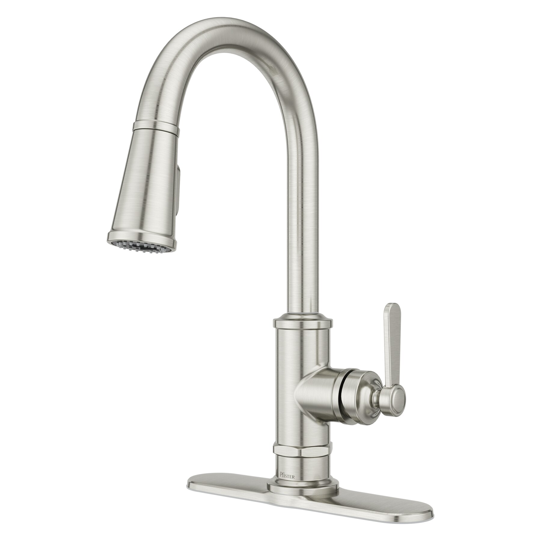 Stainless Steel Single Handle Pull Down Kitchen Faucet with Spray