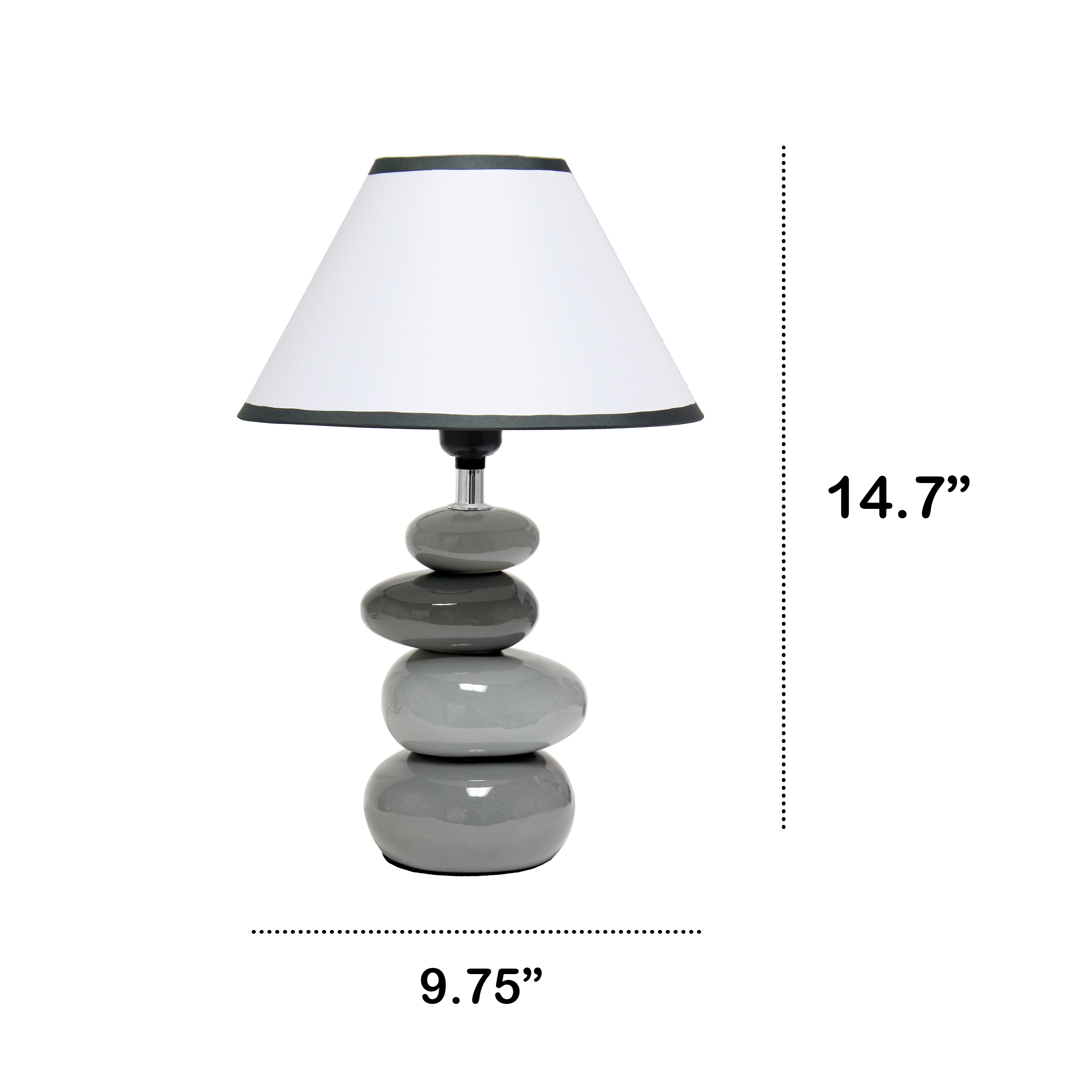 Creekwood Home CWT-2015-GY-LB Table-Lamps - View #3
