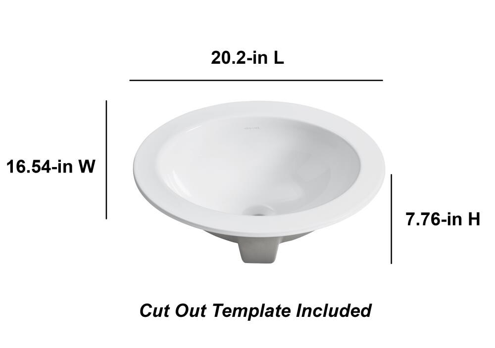 allen + roth ML-20518 Bath-Sink - View #9