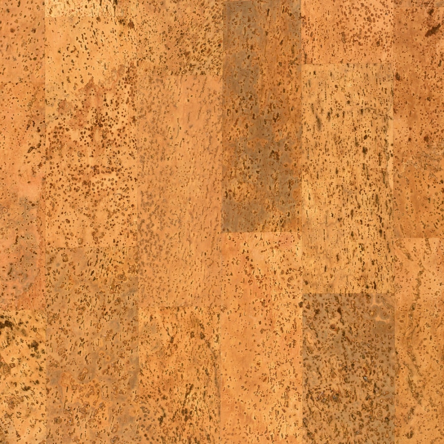 Natural Floors by USFloors 10L3040P6 (Sample) Exotic Hardwood Natural Cork Locking Smooth/Traditional Hardwood Flooring