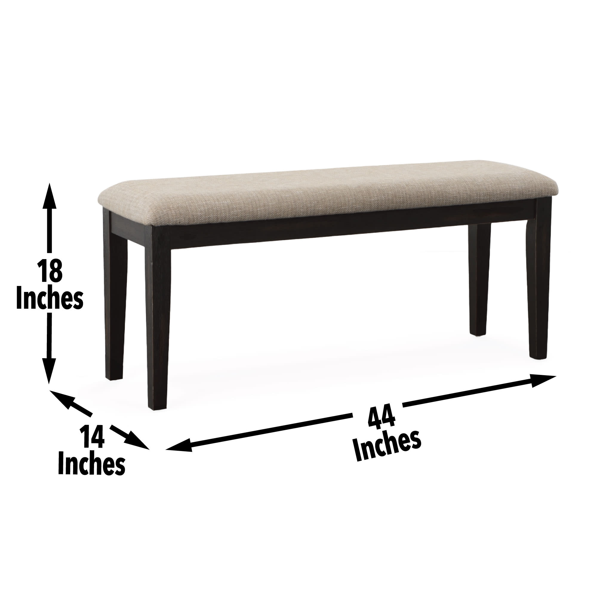 Steve Silver HO600BN bench - View #4