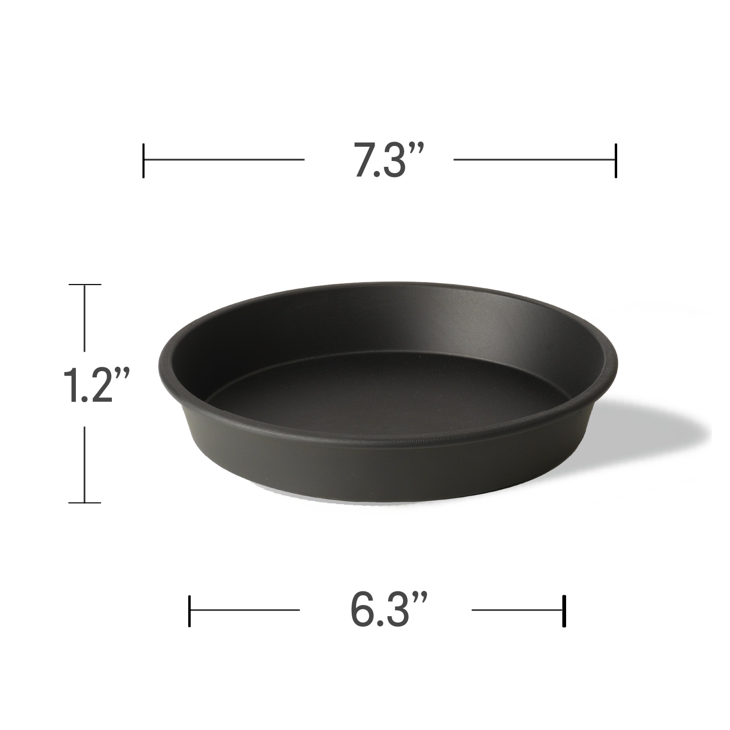Style Selections SC2133S-BLK Plant-Saucers - View #3